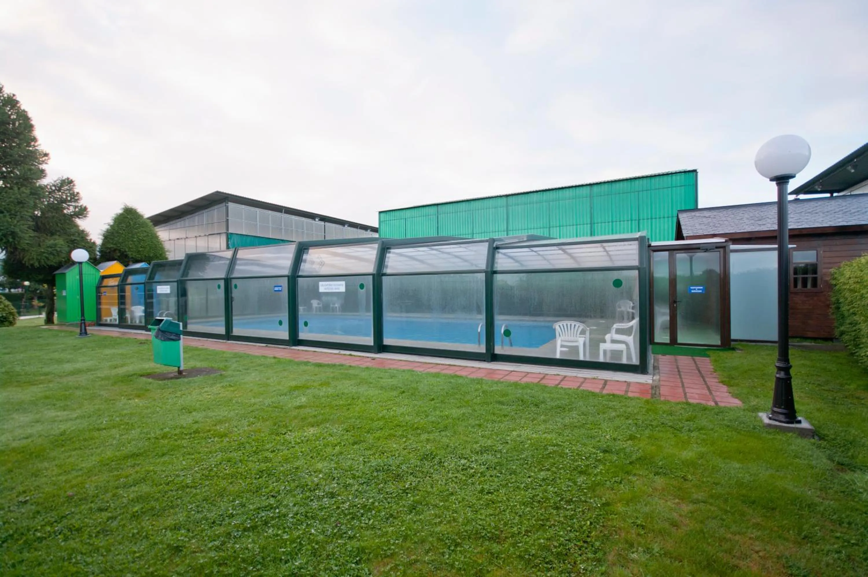 Swimming pool in Hotel Auditorio Santiago & Spa