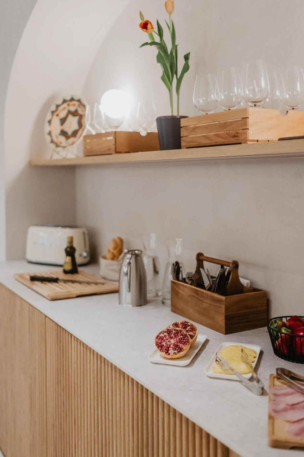 Seating area in Hotel Petit Luxe
