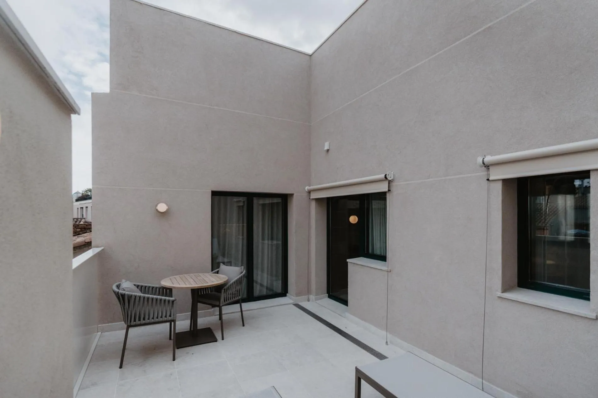 Patio in Hotel Petit Luxe