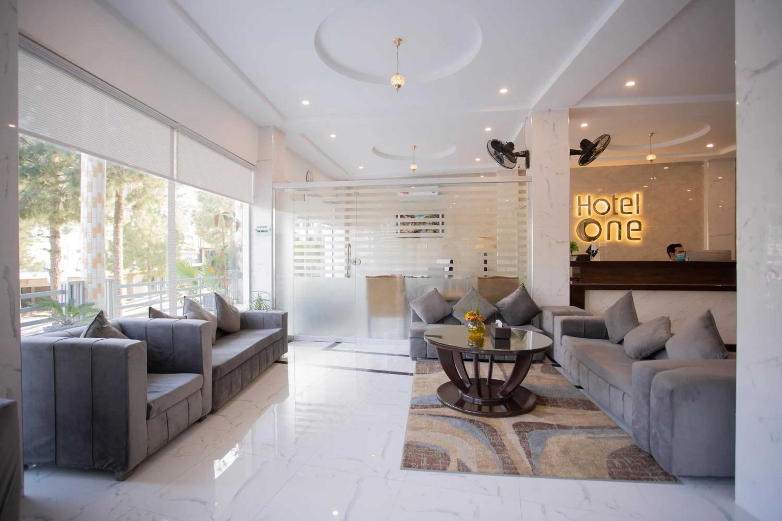Lobby or reception in Hotel One Swat