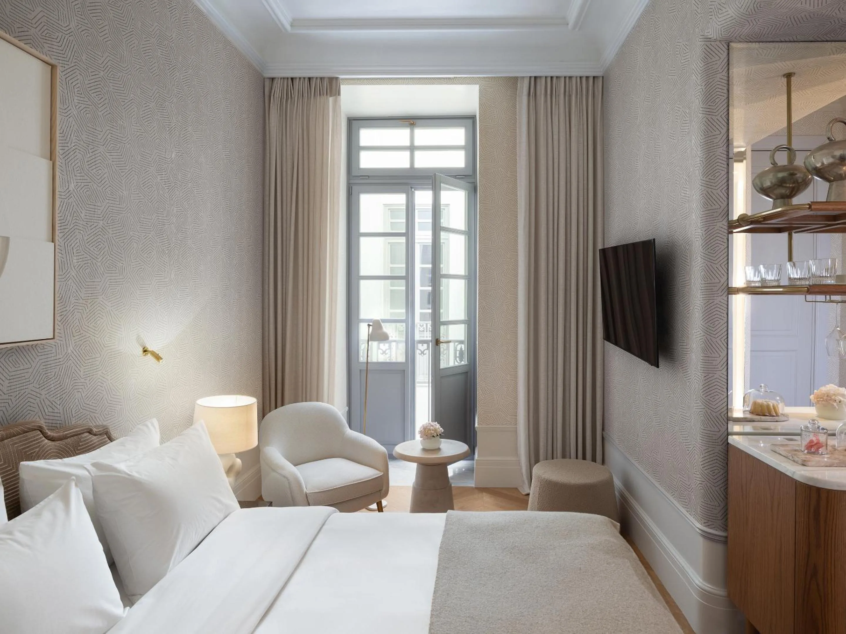 Bedroom, Bed in The Dolli at Acropolis, A Hotel to Live