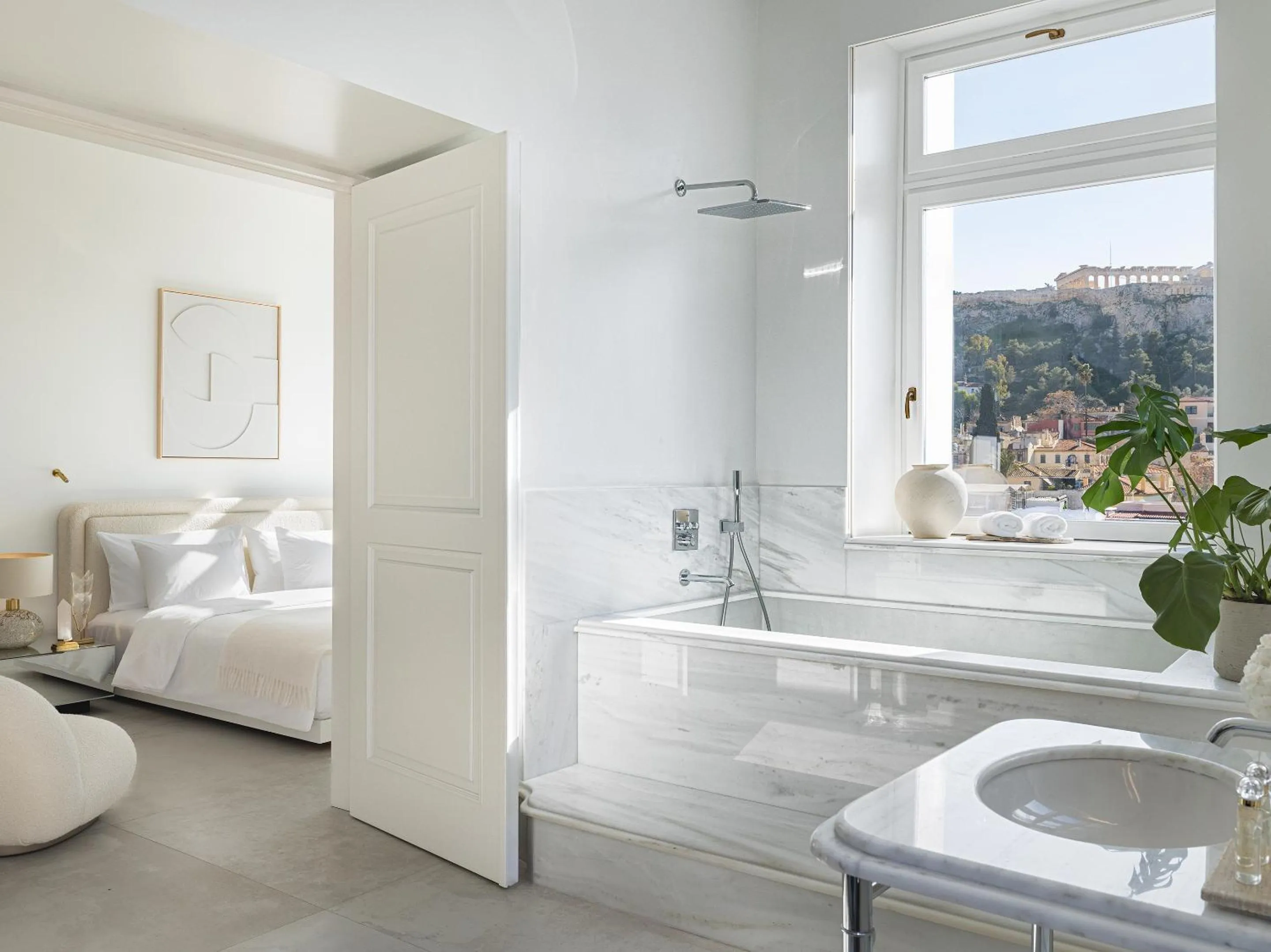 Bed in The Dolli at Acropolis, A Hotel to Live