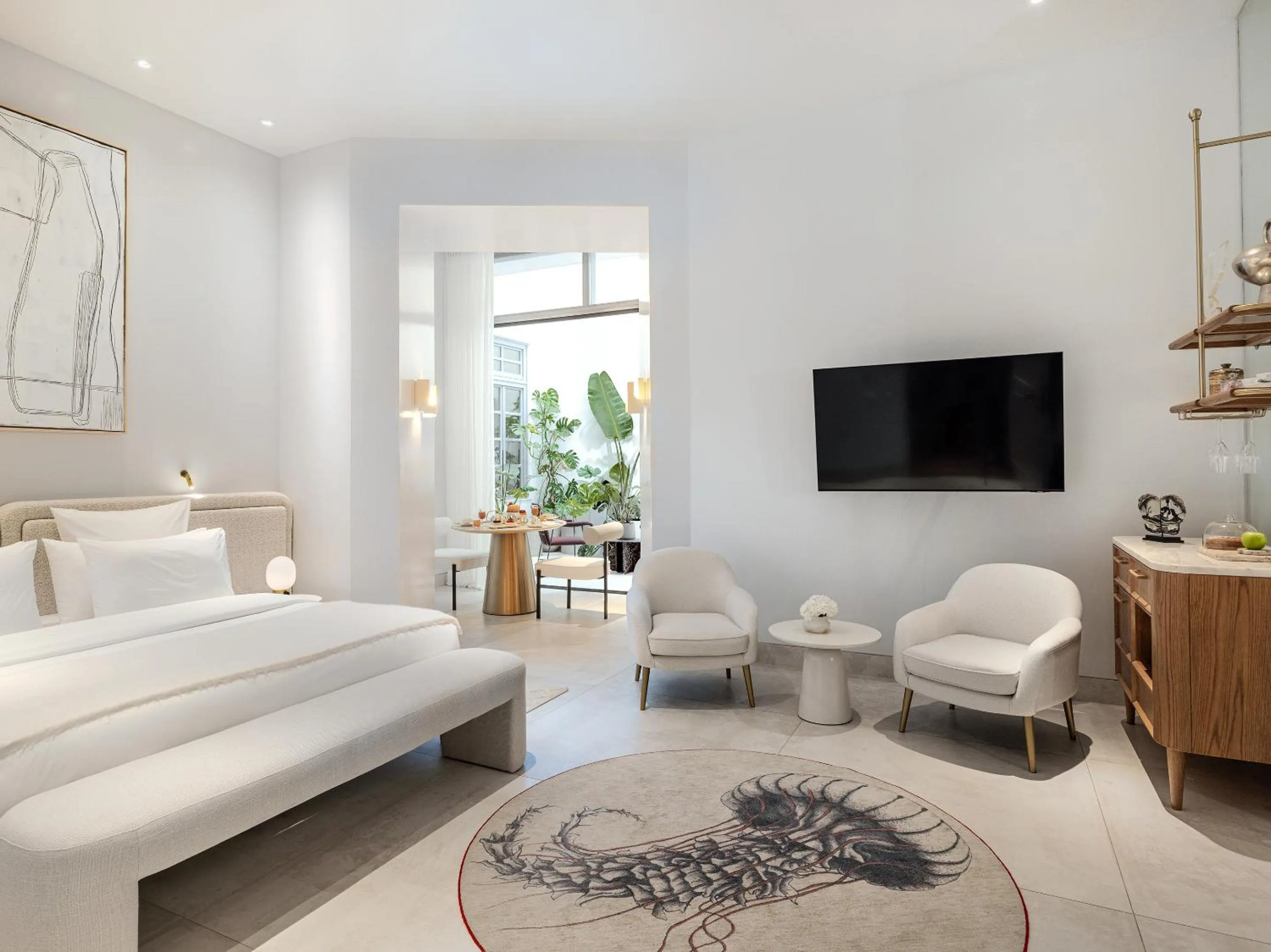 Bedroom, Bed in The Dolli at Acropolis, A Hotel to Live