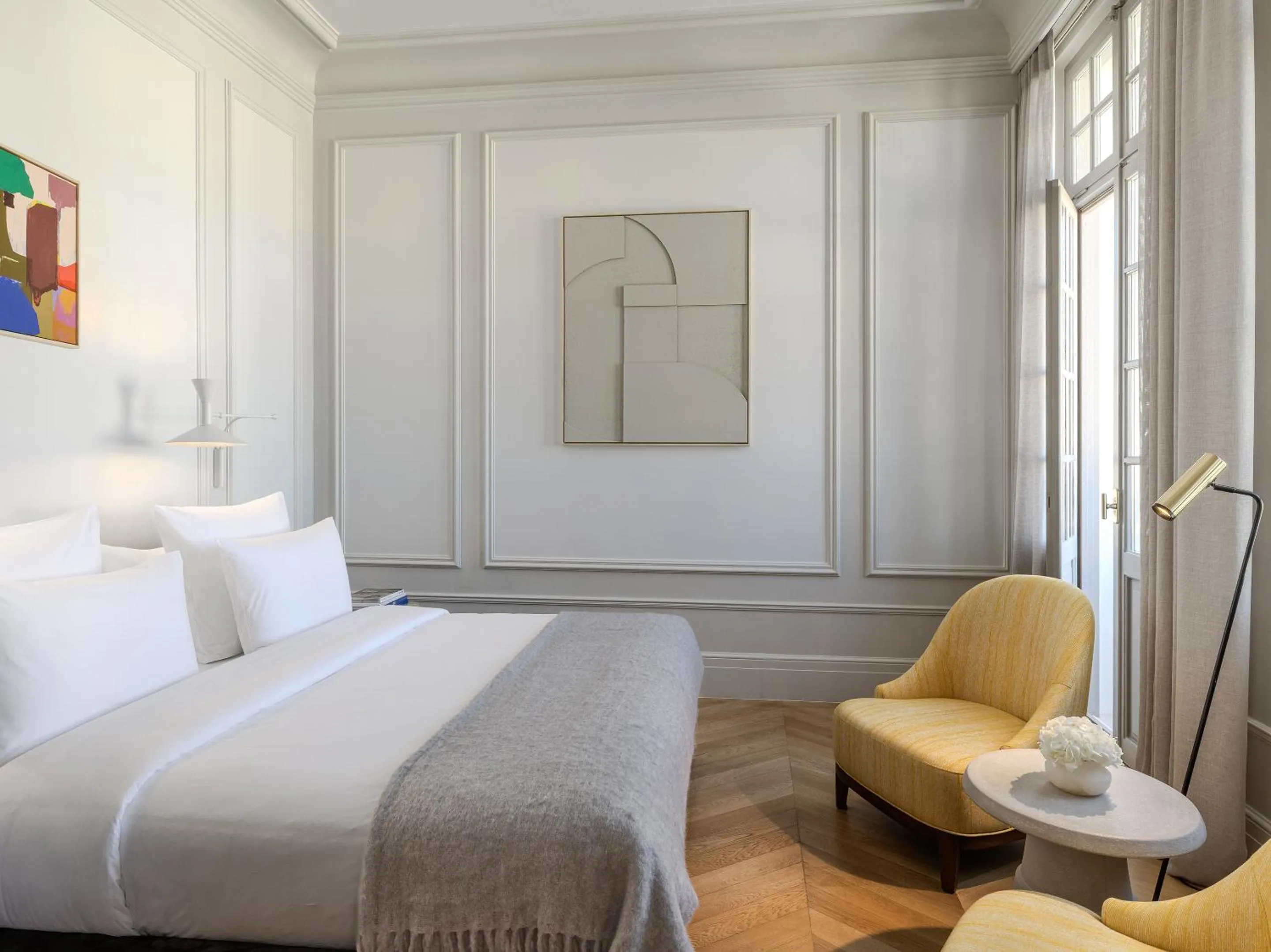 Bed in The Dolli at Acropolis, A Hotel to Live