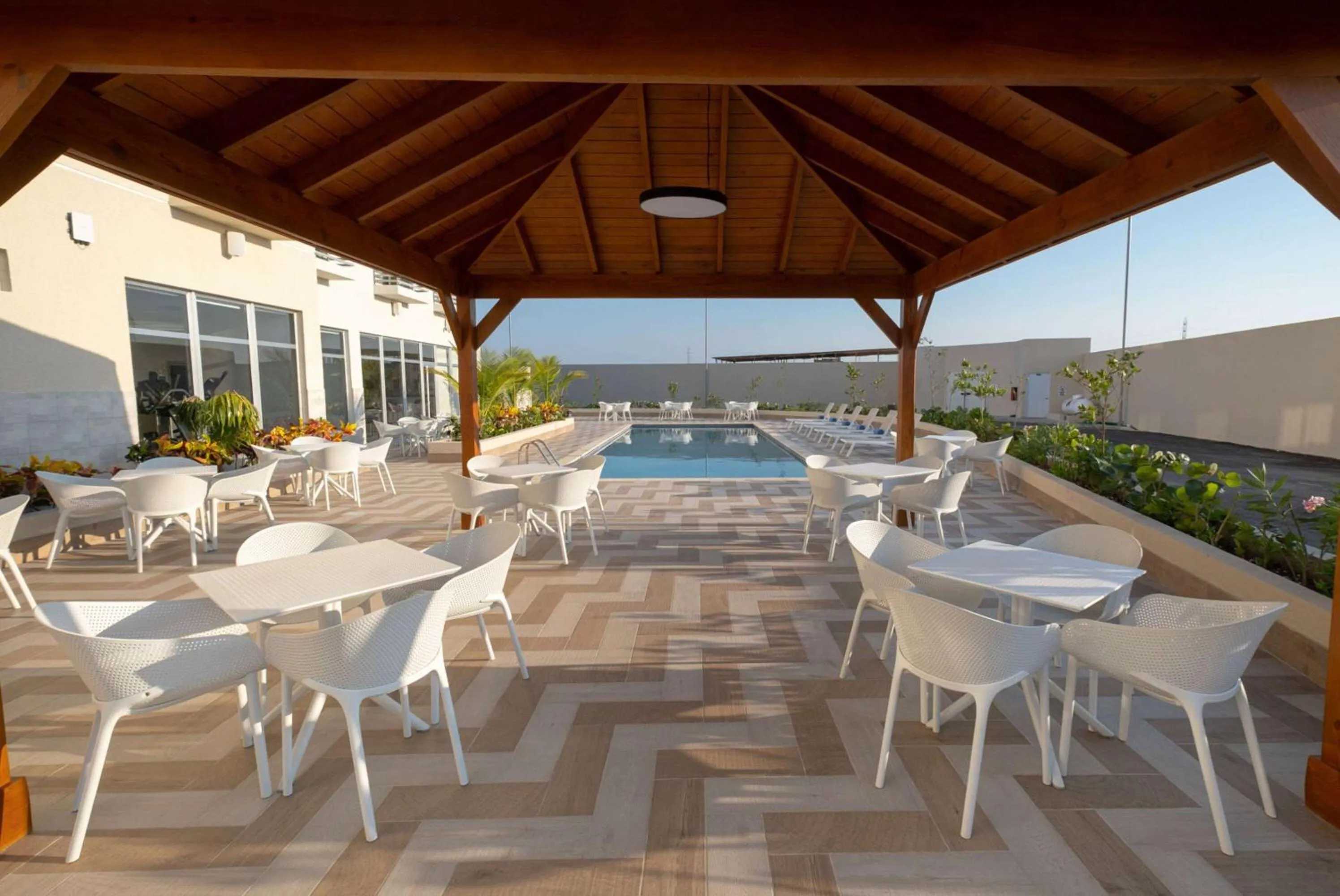 Balcony/Terrace in Super 8 by Wyndham Manzanillo