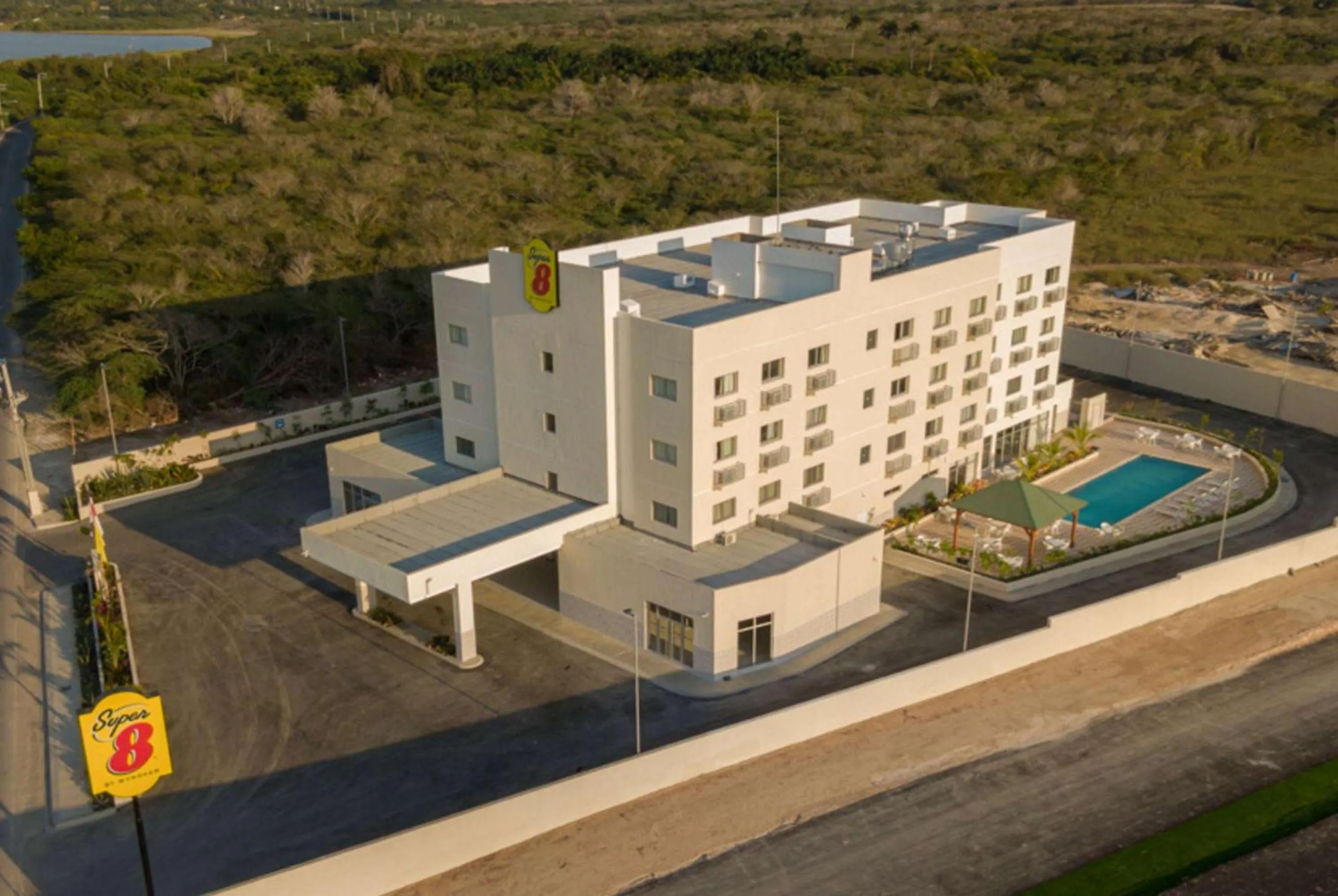 Property building in Super 8 by Wyndham Manzanillo