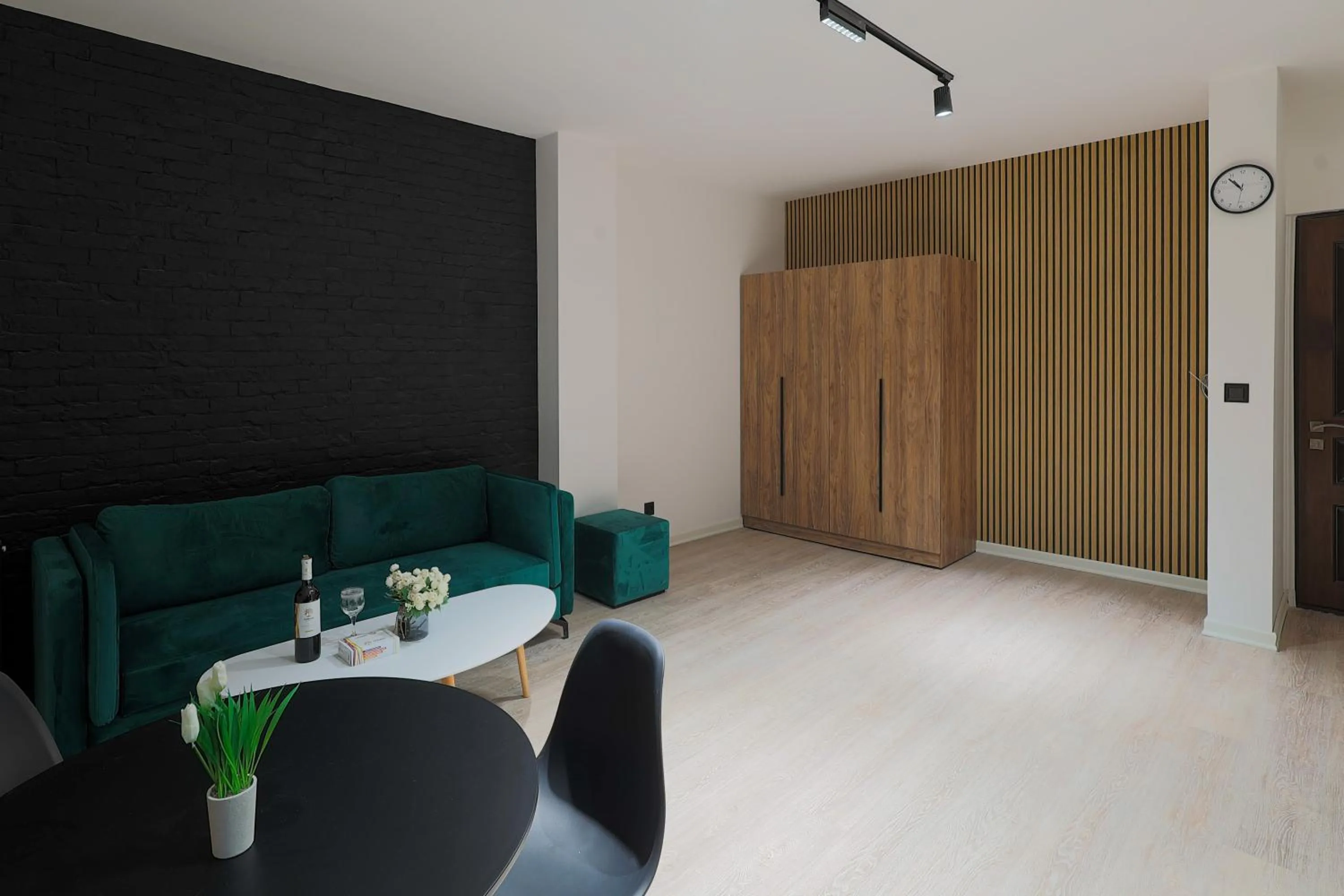 Living room in Welcome Republic Square Apartments