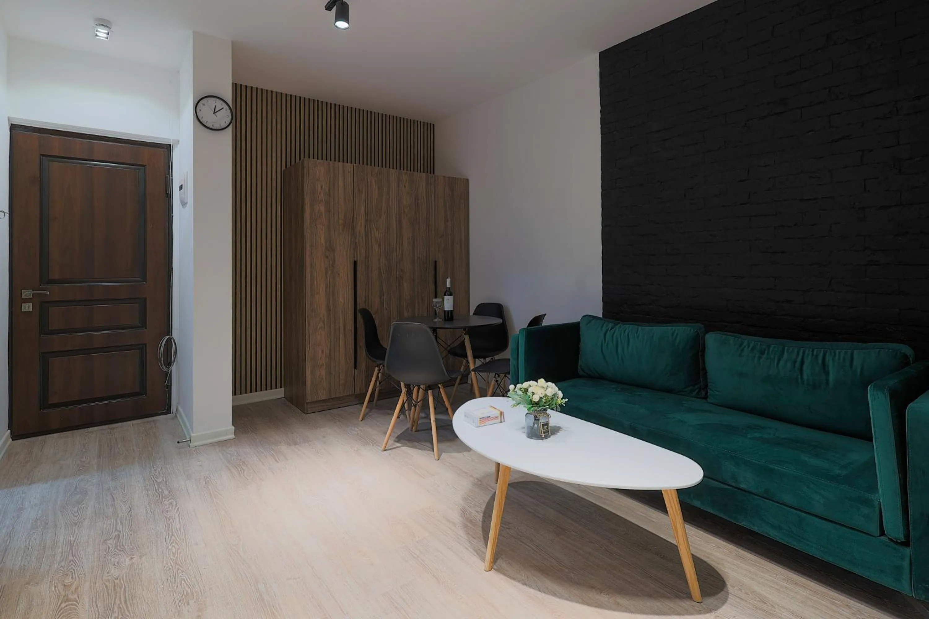 Living room in Welcome Republic Square Apartments