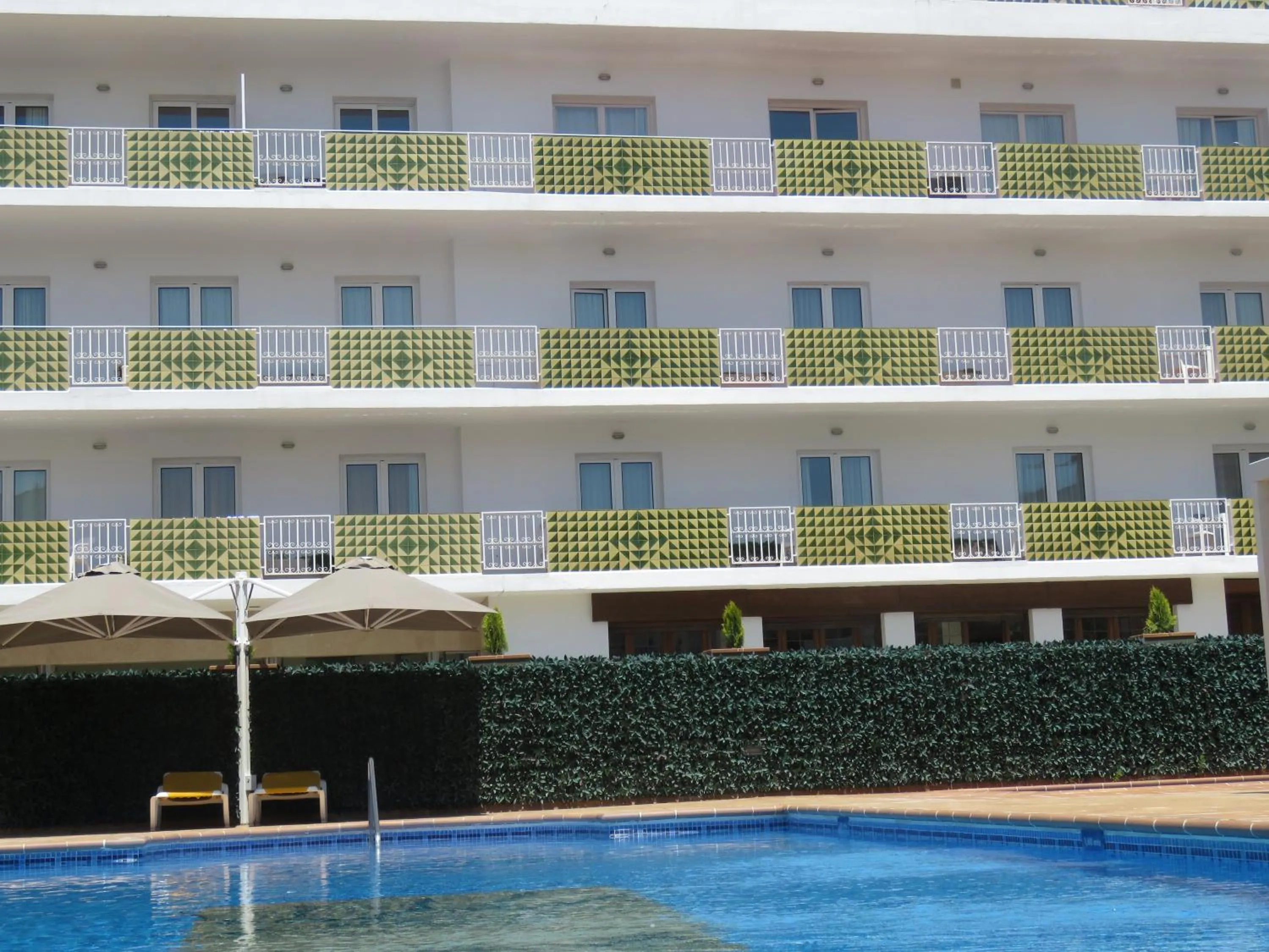 Facade/entrance in Hotel Santa Anna