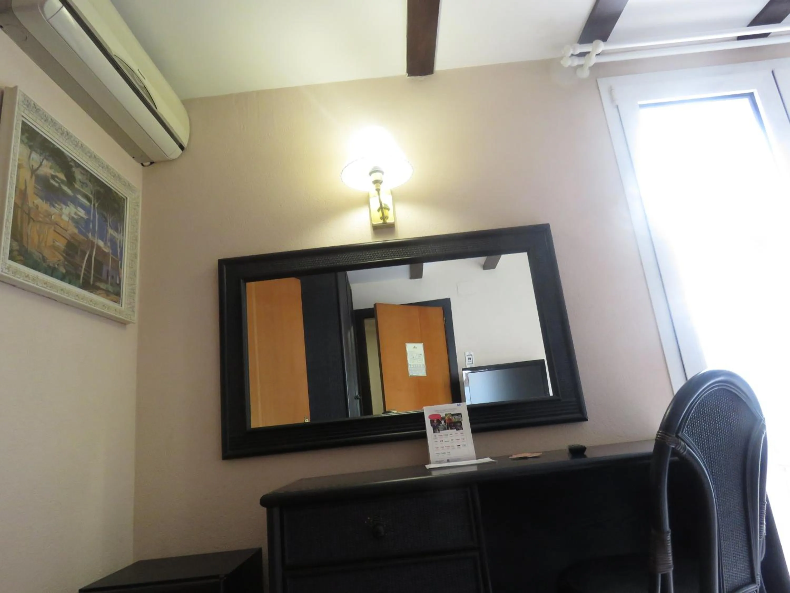 Decorative detail in Hotel Santa Anna