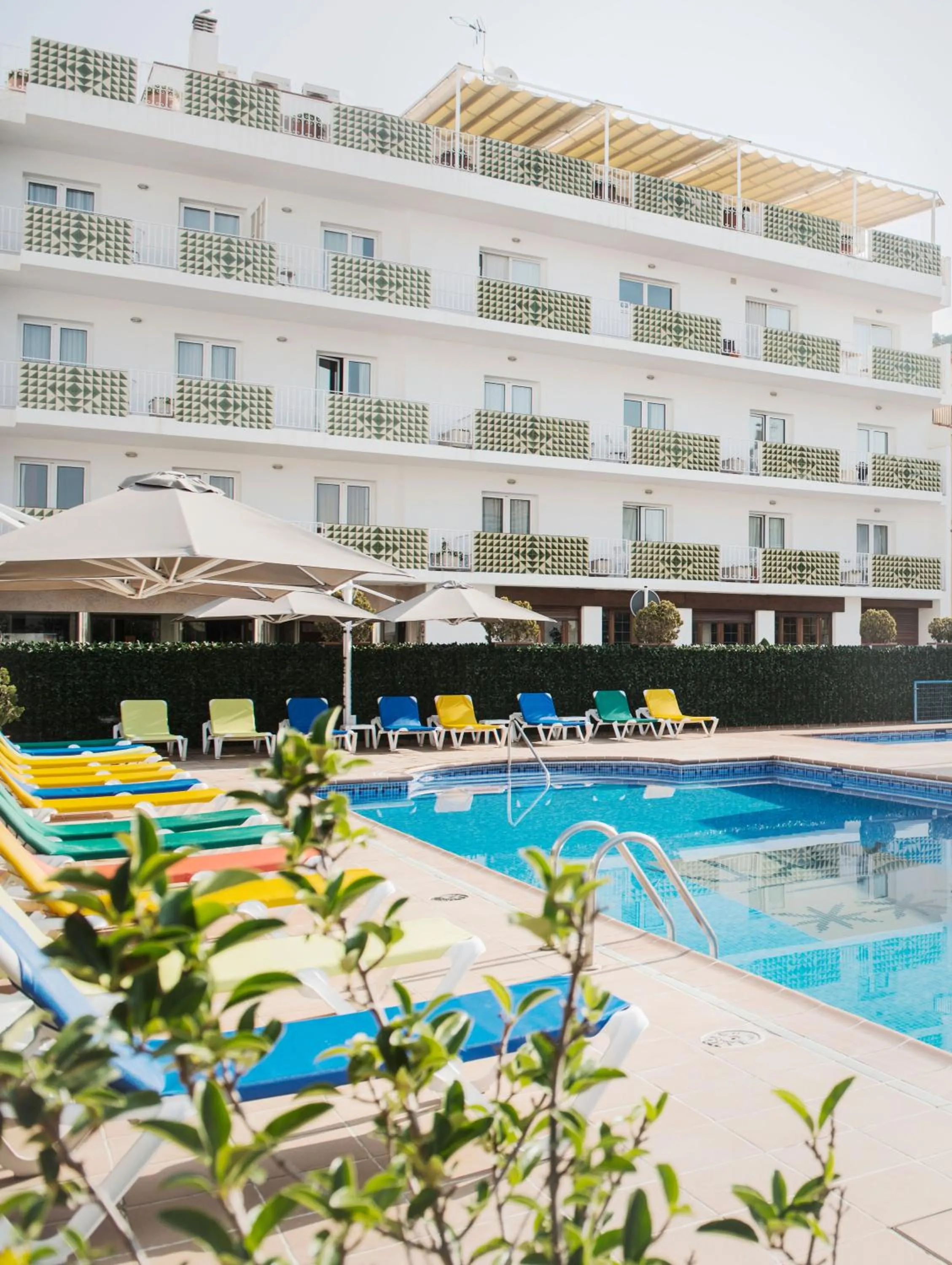 Facade/entrance in Hotel Santa Anna