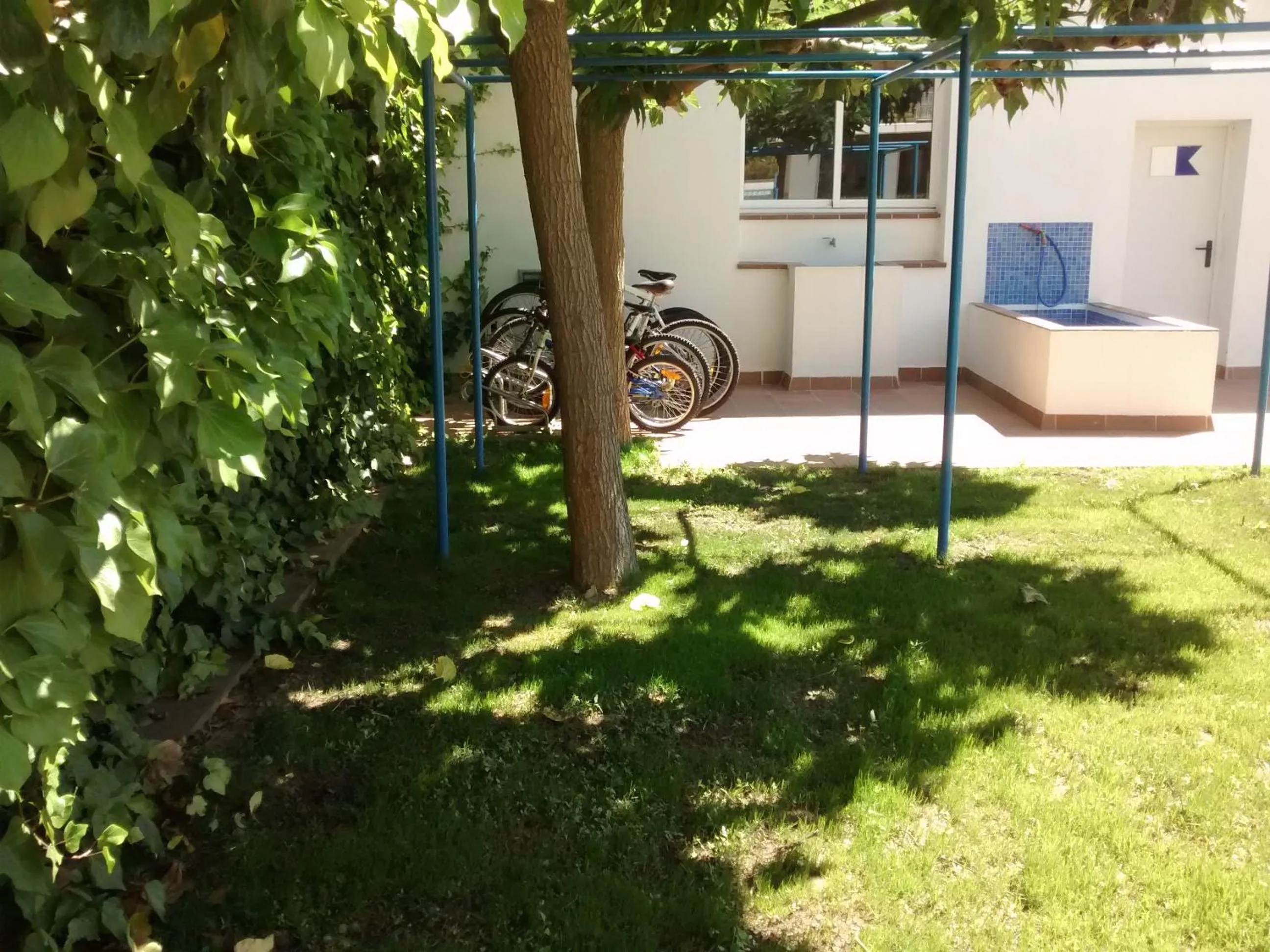 Patio in Hotel Santa Anna
