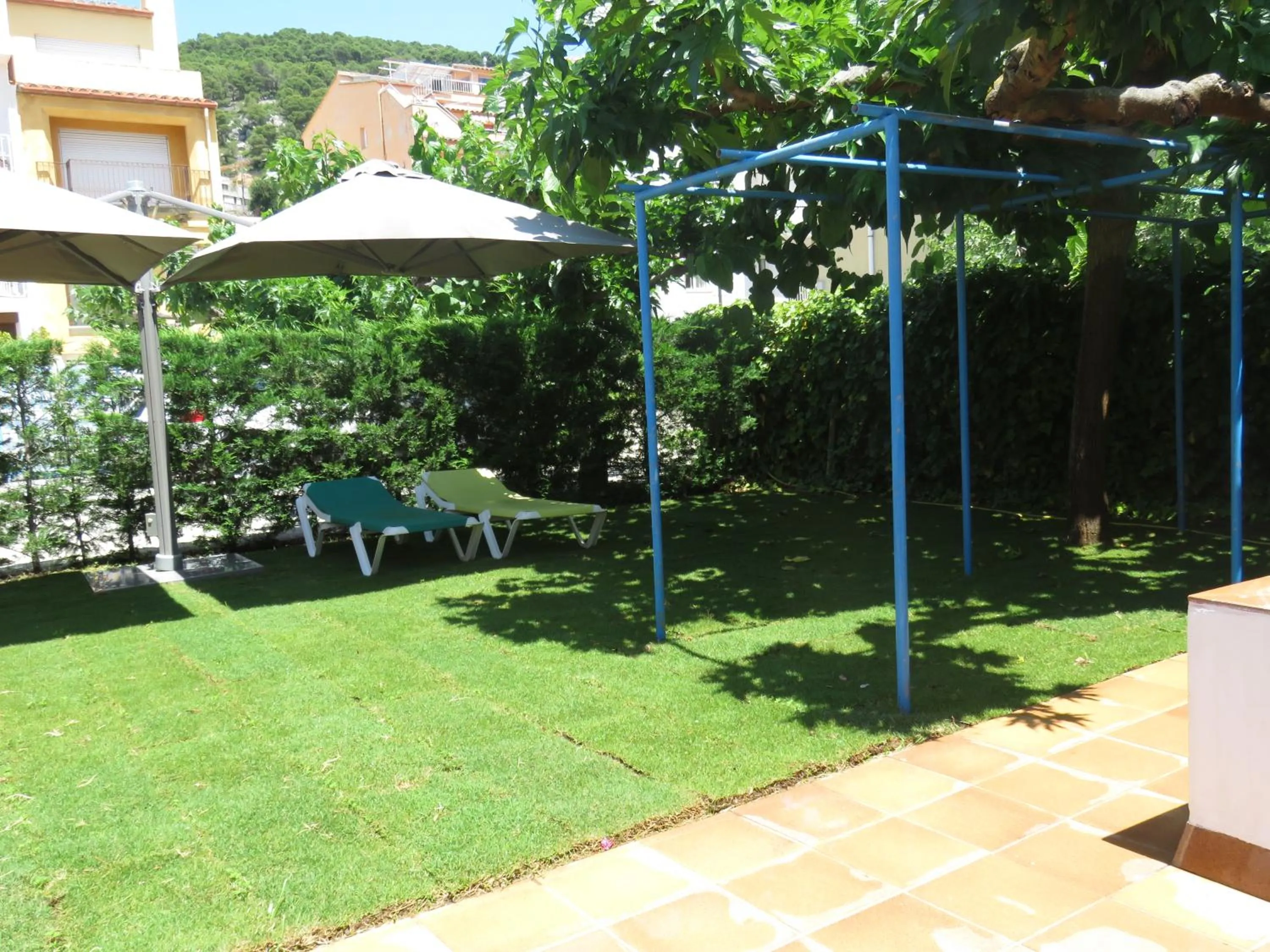 Garden in Hotel Santa Anna