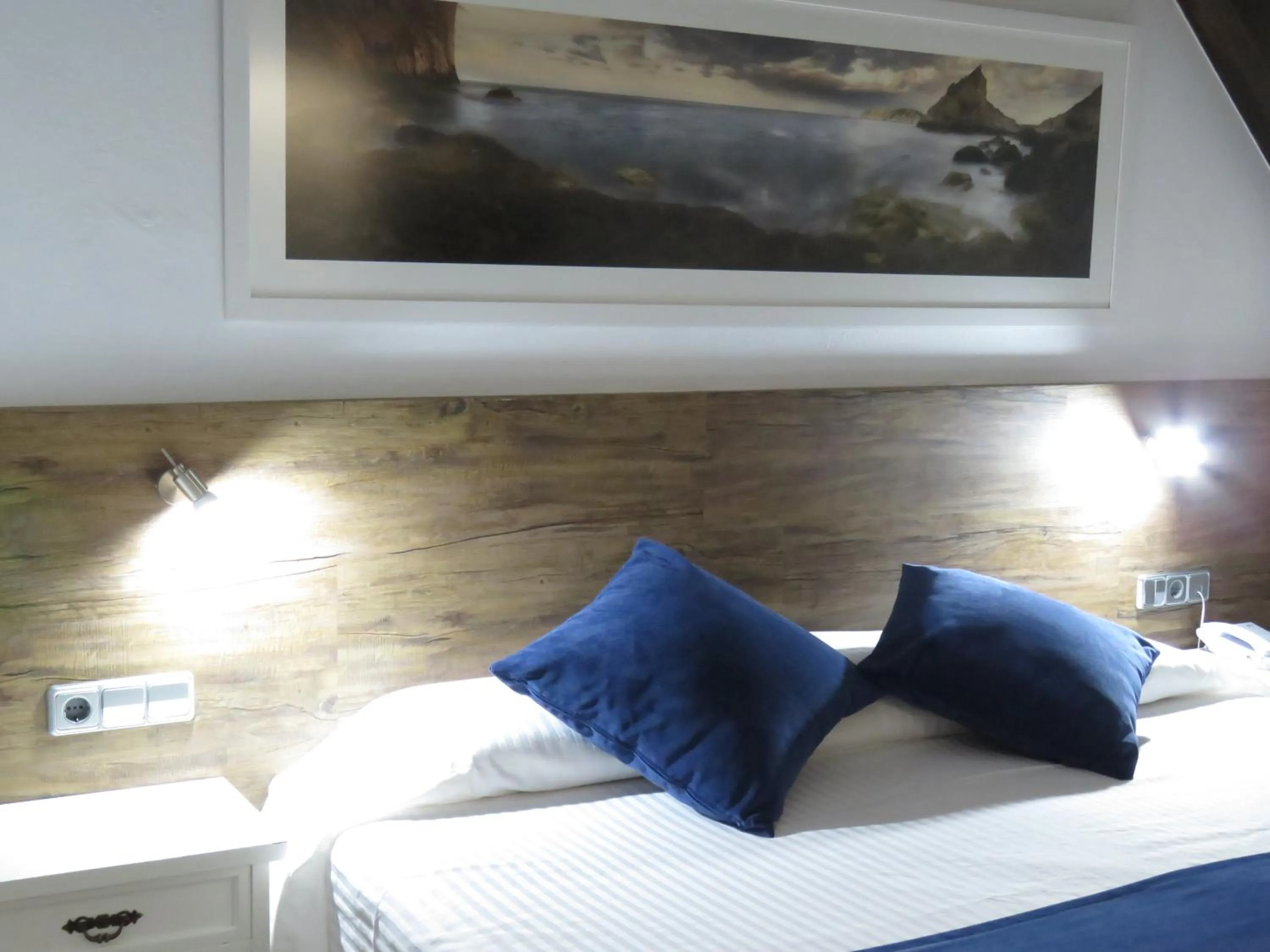 Bed in Hotel Santa Anna