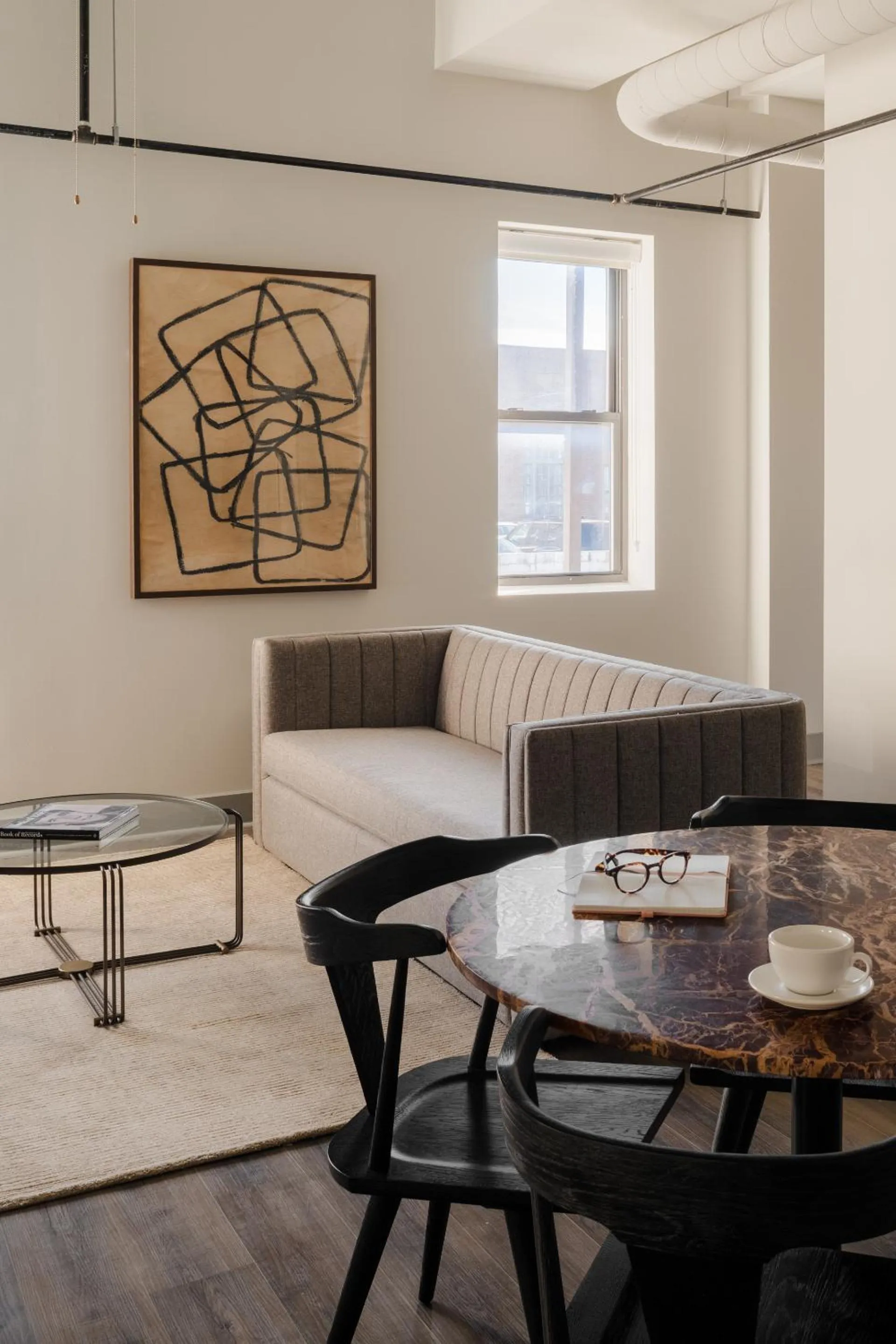 Living room in Kasa Capitol Hill Downtown Nashville