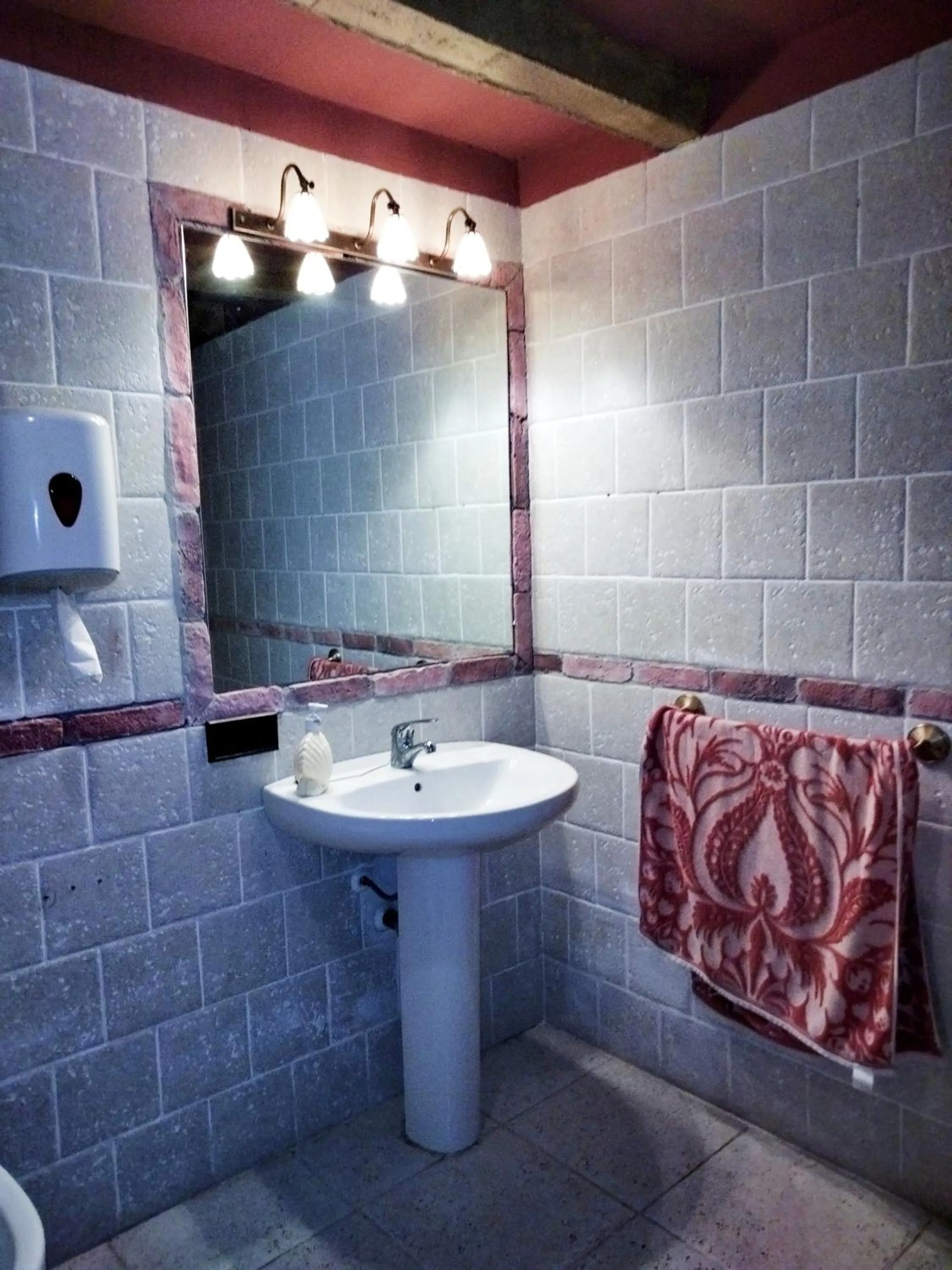 Bathroom in The Lost Village El Acebuchal