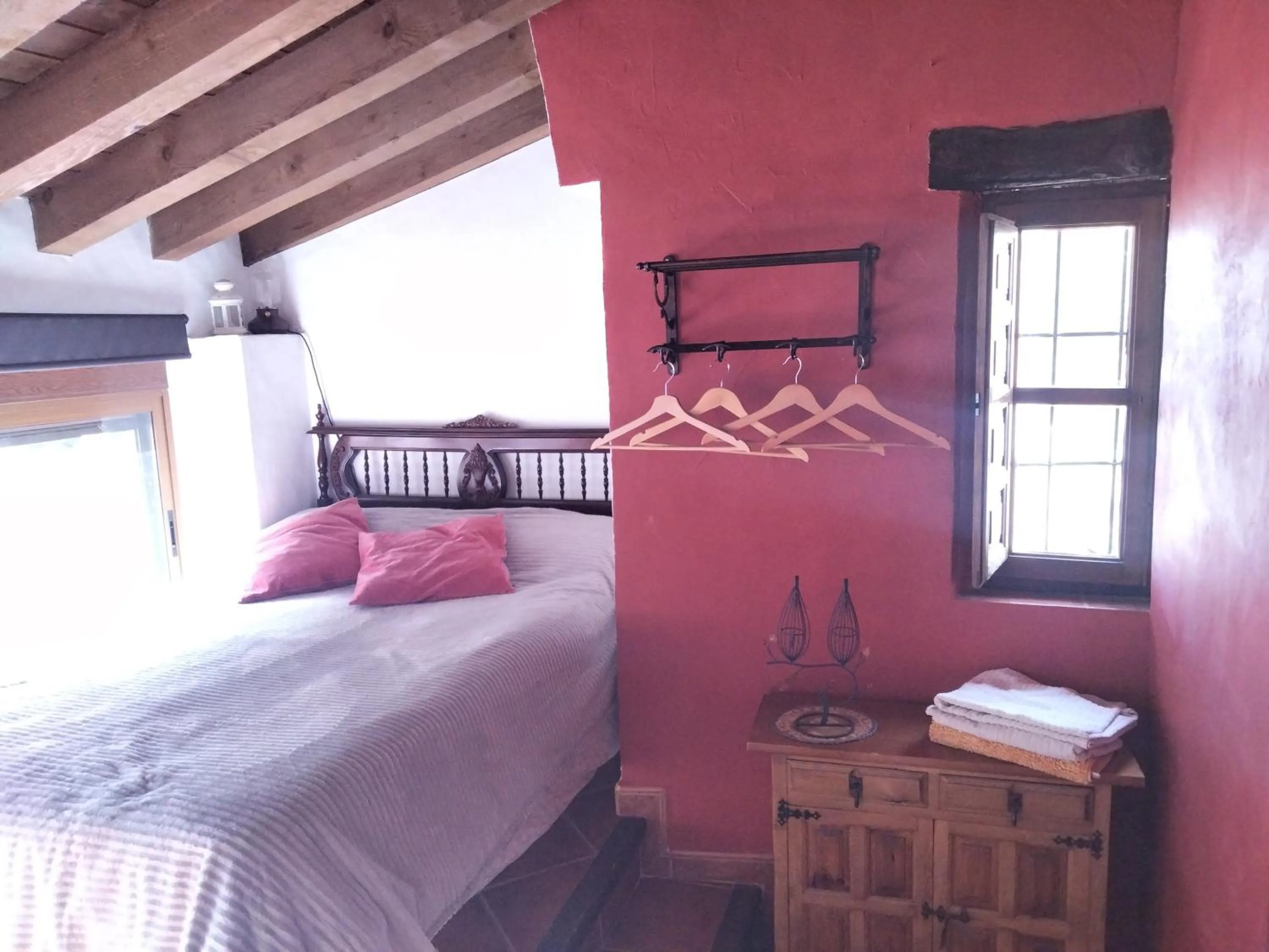 Bedroom, Bed in The Lost Village El Acebuchal