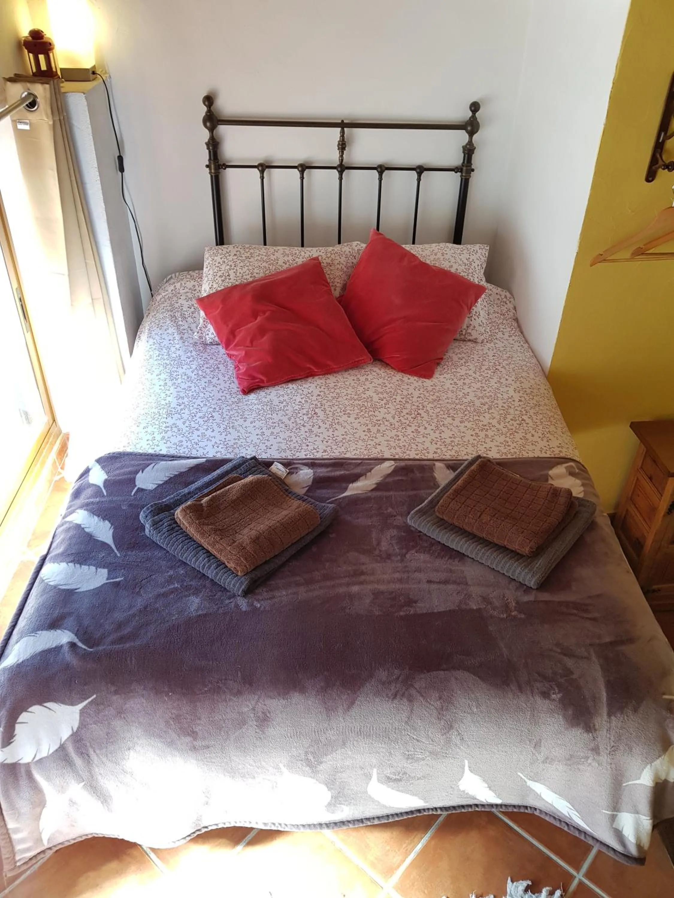 Bedroom, Bed in The Lost Village El Acebuchal