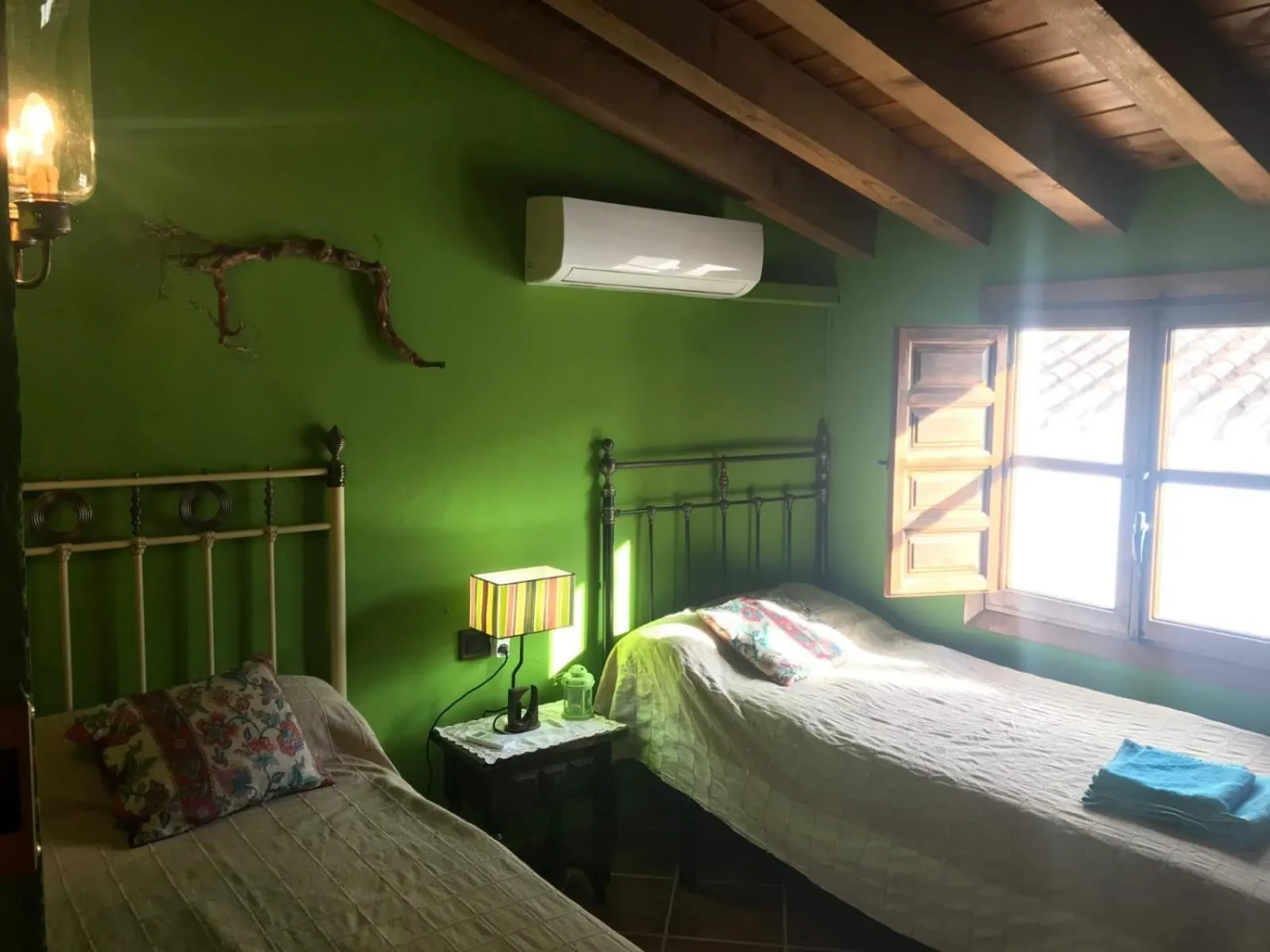 Bedroom, Bed in The Lost Village El Acebuchal