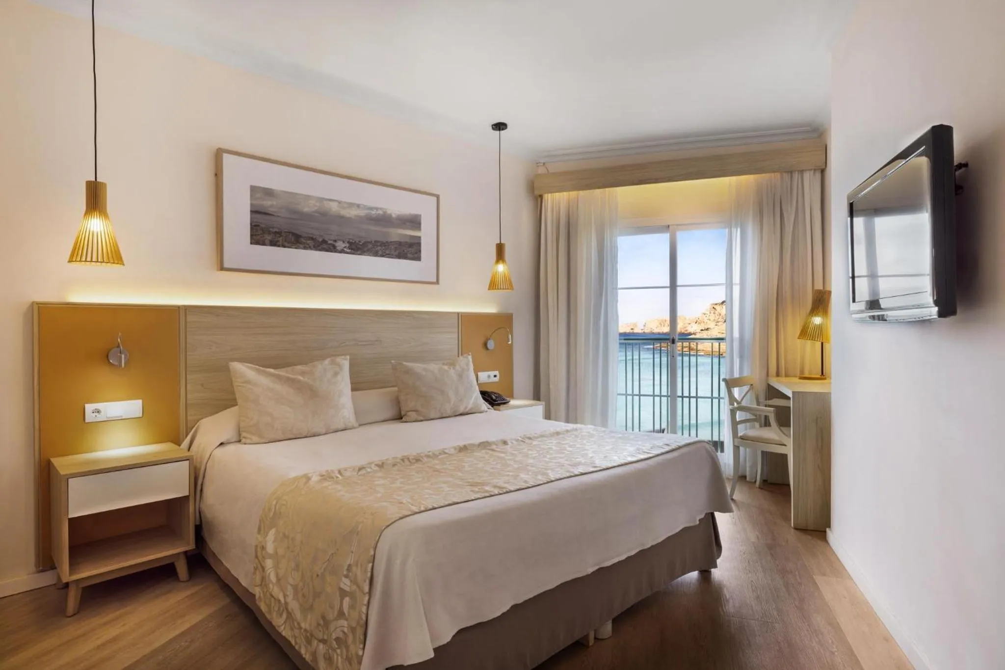 Photo of the whole room, Bed in VIVA Cala Mesquida Resort & Spa