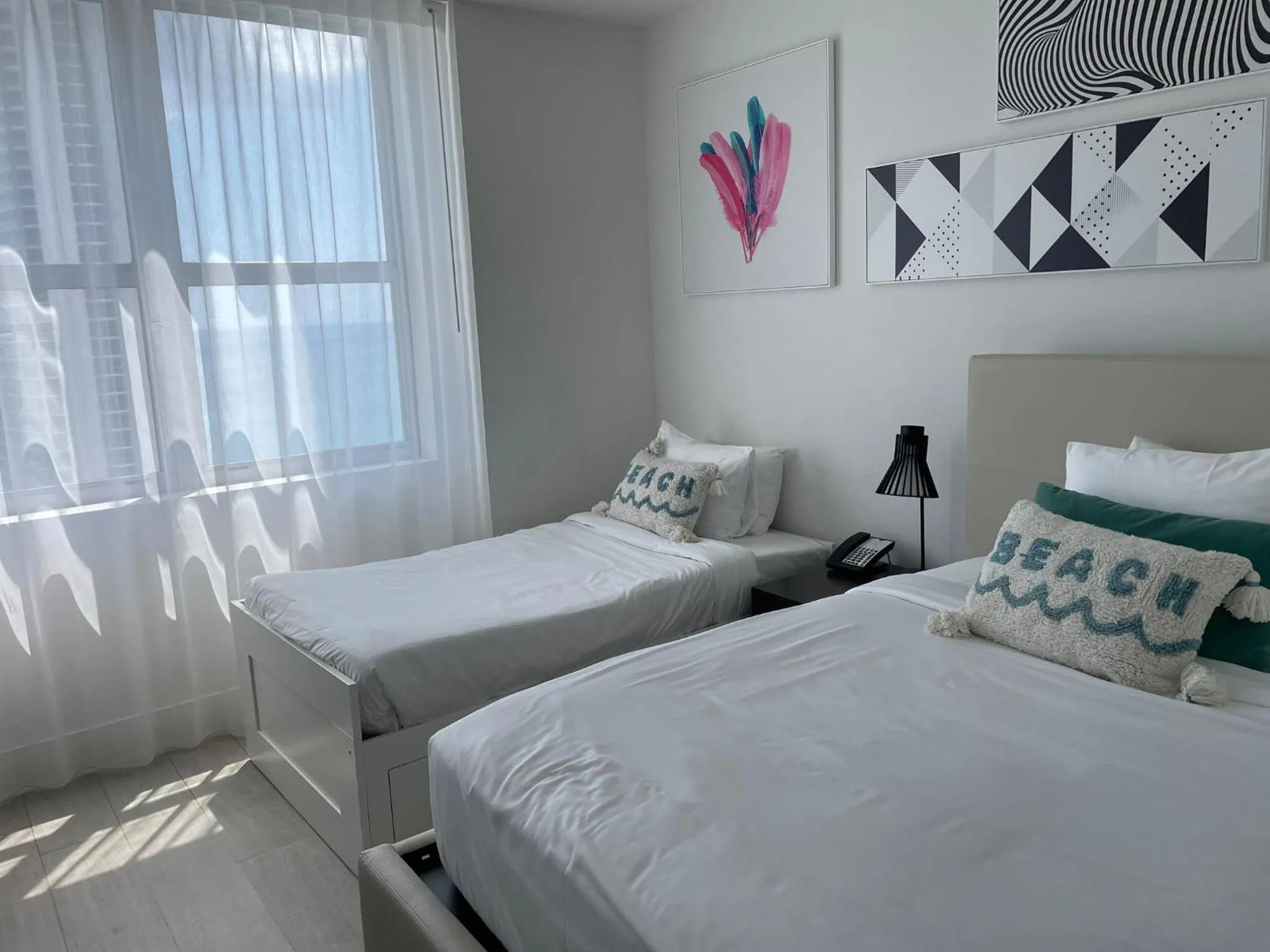 Bedroom, Bed in Hyde Beach House Lux Apartment