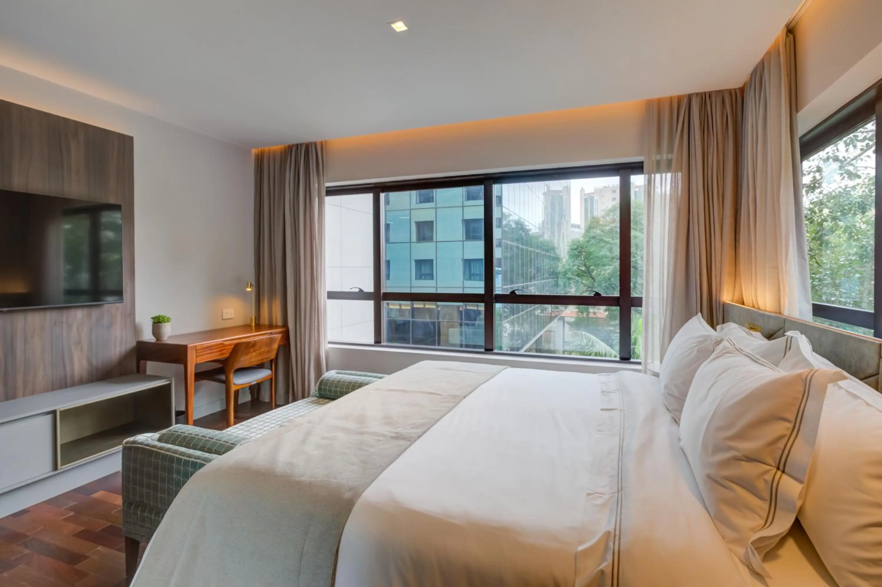 Bedroom, Bed in Qoya São Paulo Paulista, Curio Collection by Hilton