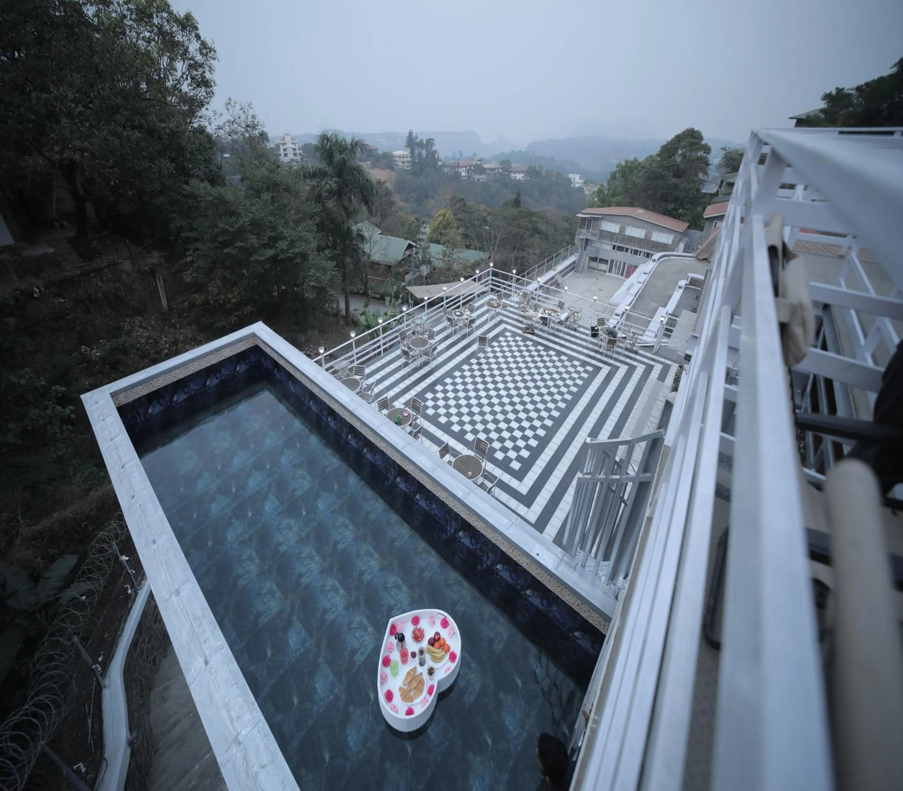 Swimming pool in 360 South, Khandala