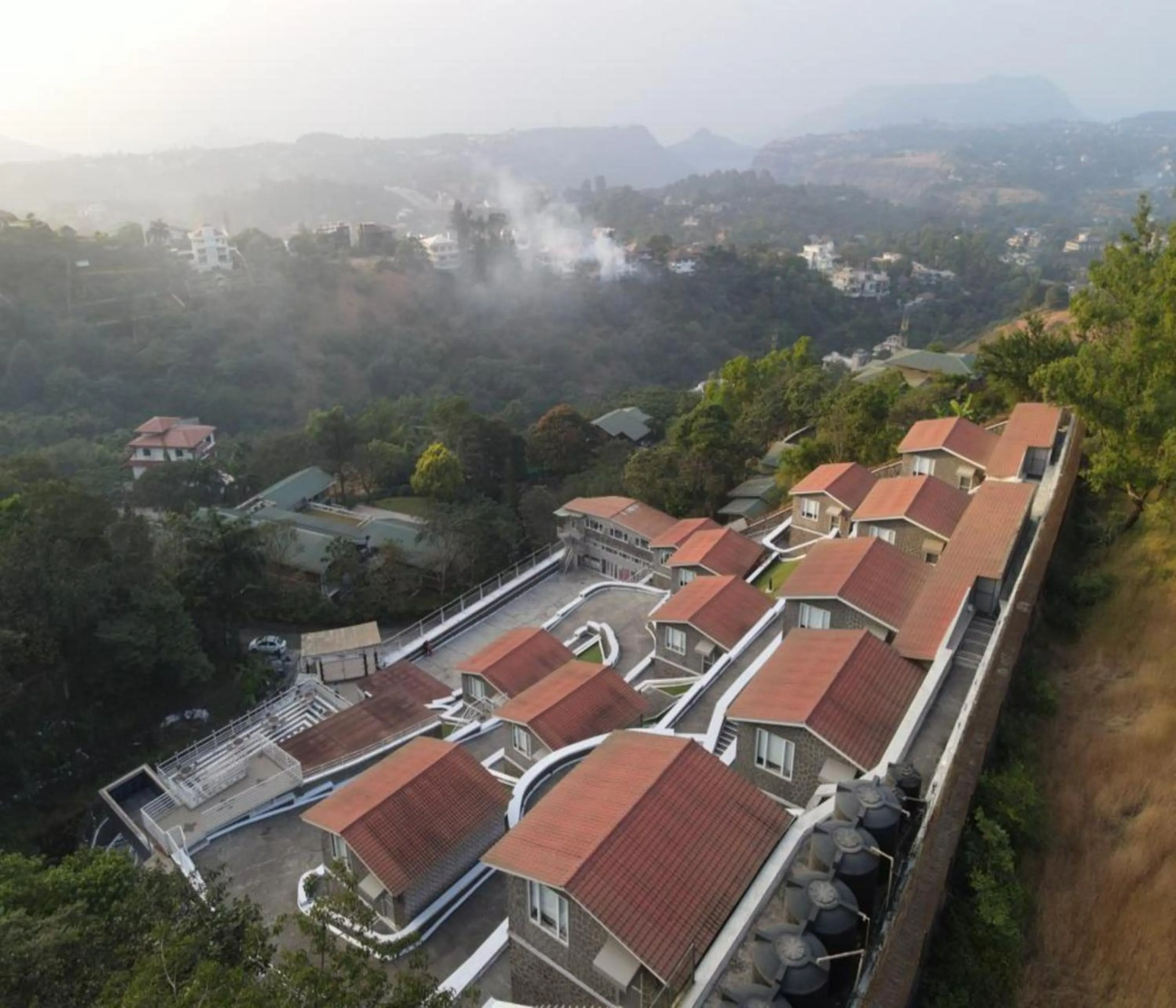 Bird's eye view in 360 South, Khandala