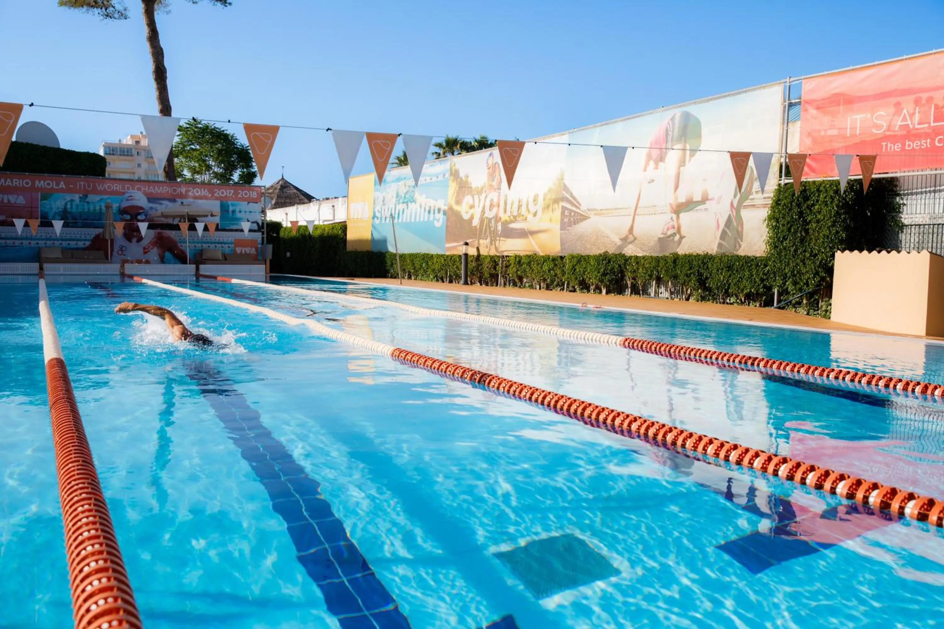 Swimming pool in VIVA Blue & Spa