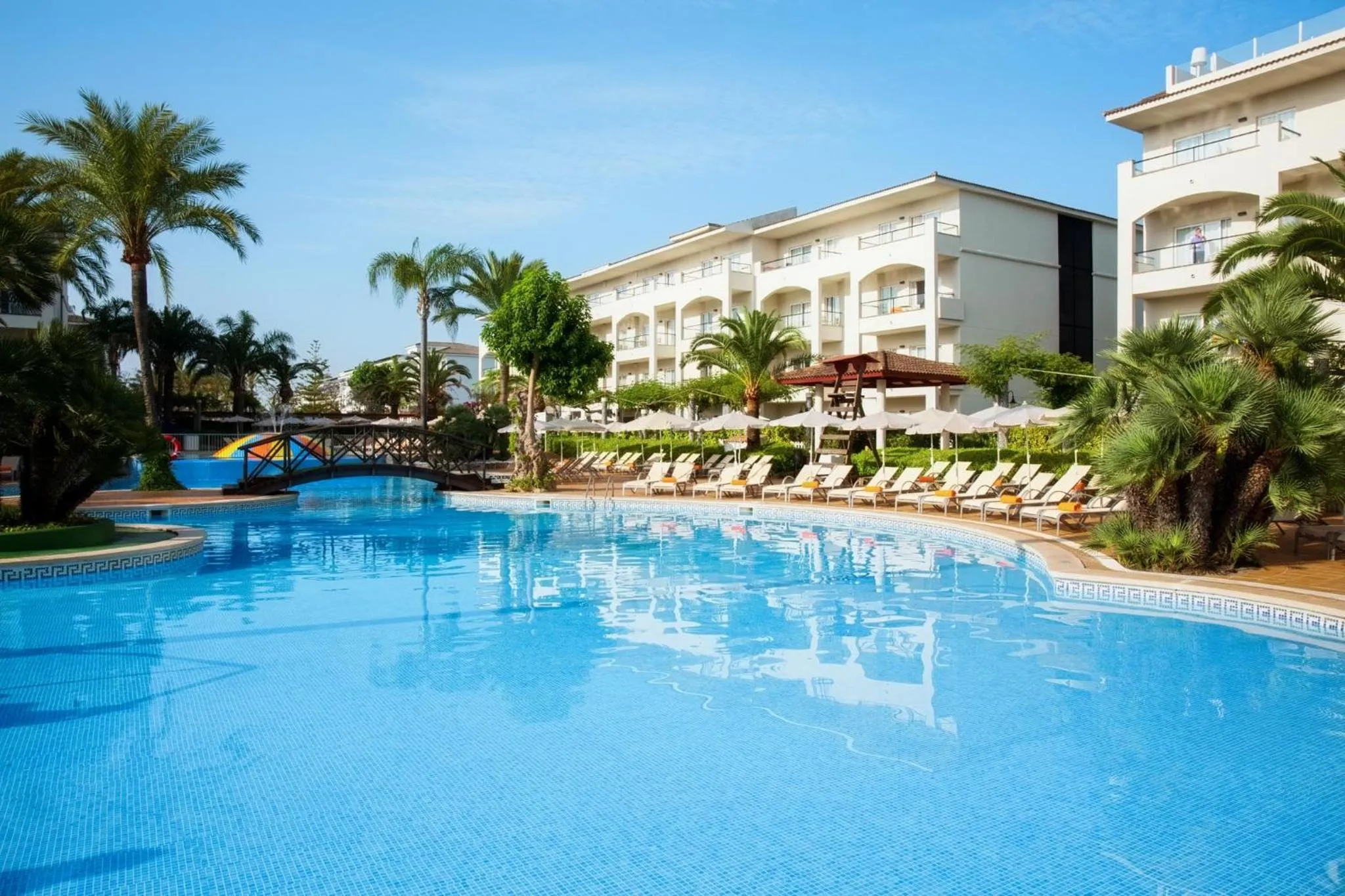 Pool view in VIVA Blue & Spa