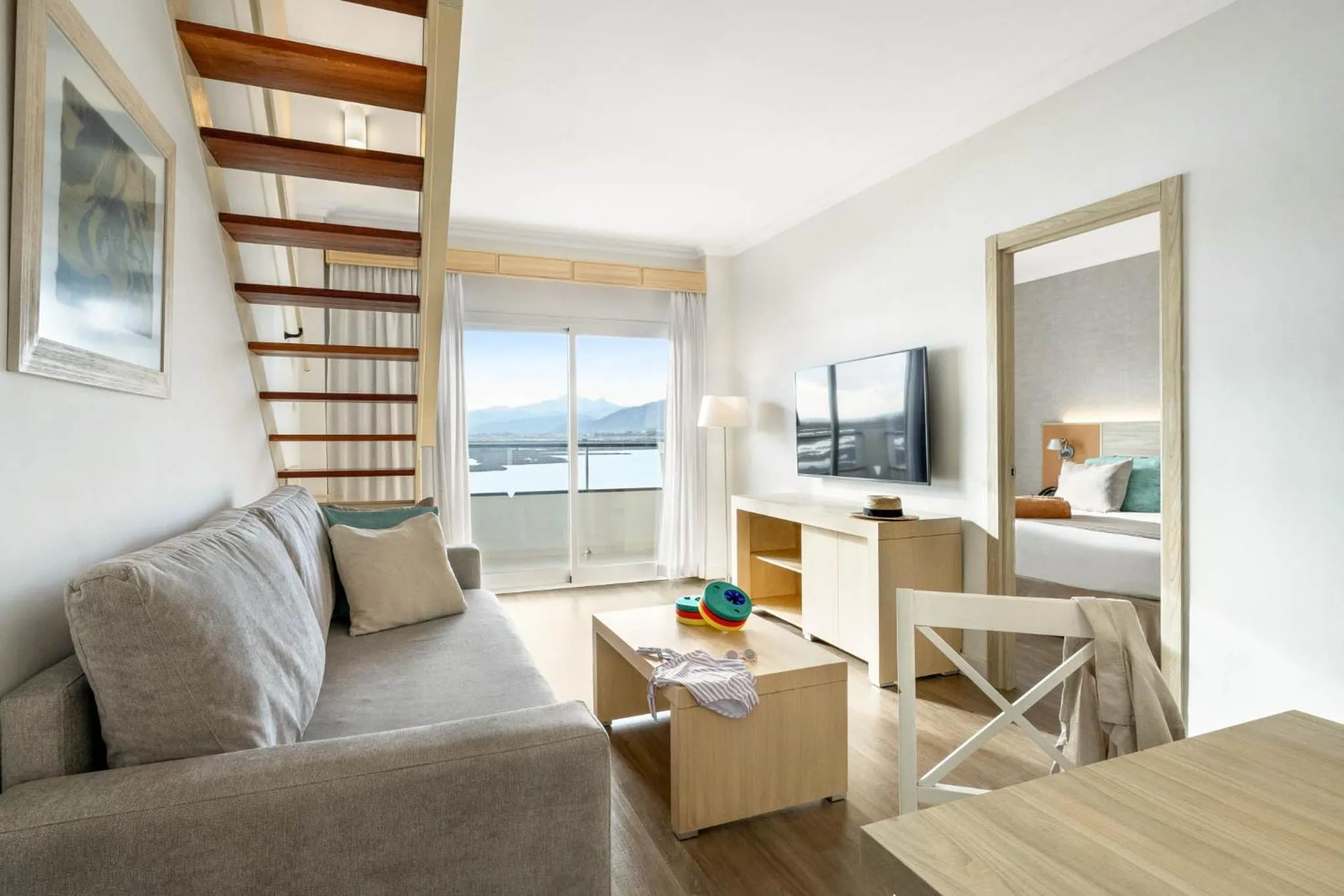 Living room in VIVA Blue & Spa