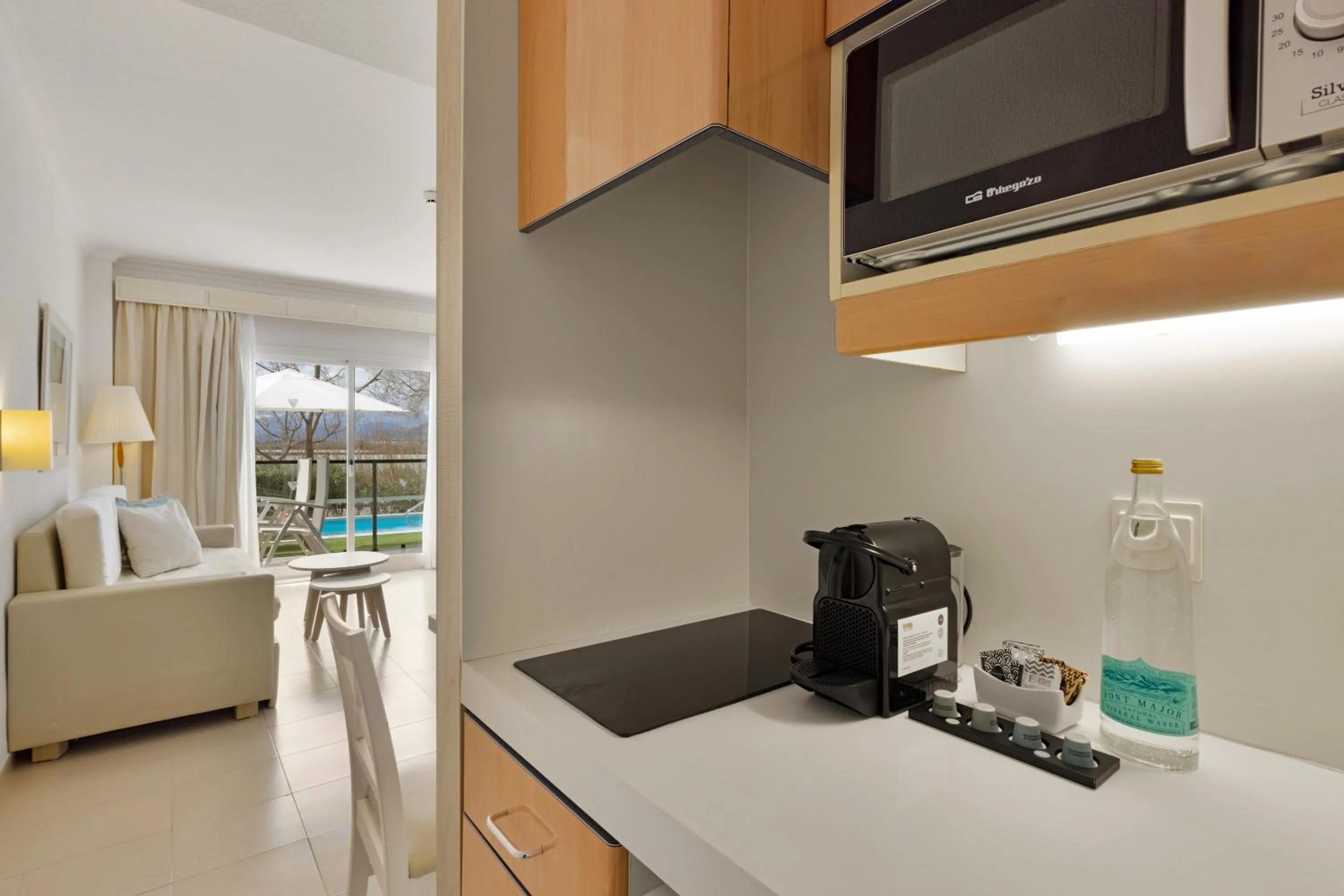 Kitchen or kitchenette in VIVA Blue & Spa