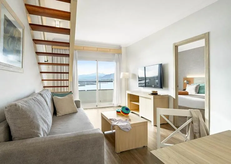 Living room in VIVA Blue & Spa