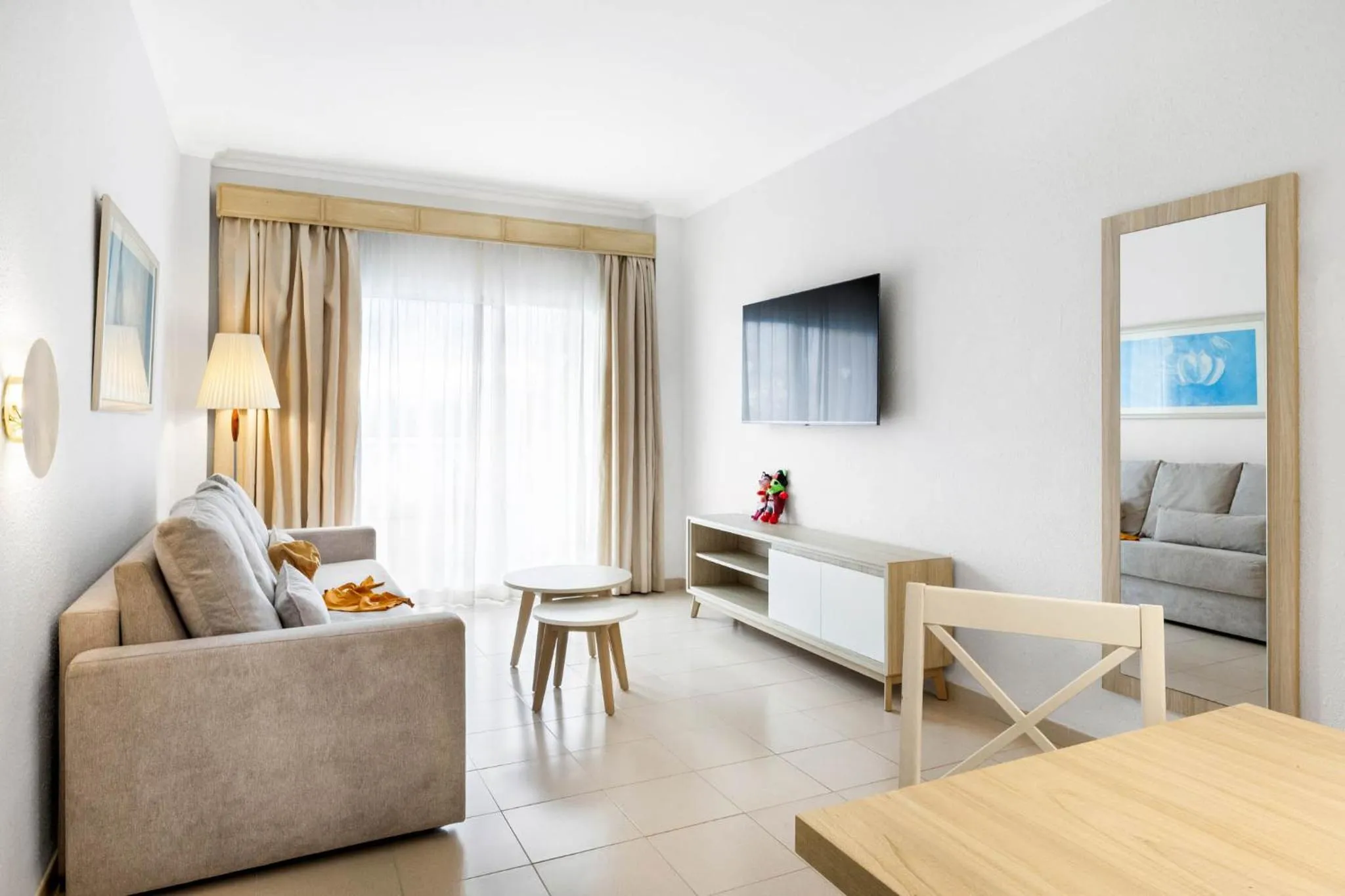 Living room in VIVA Blue & Spa