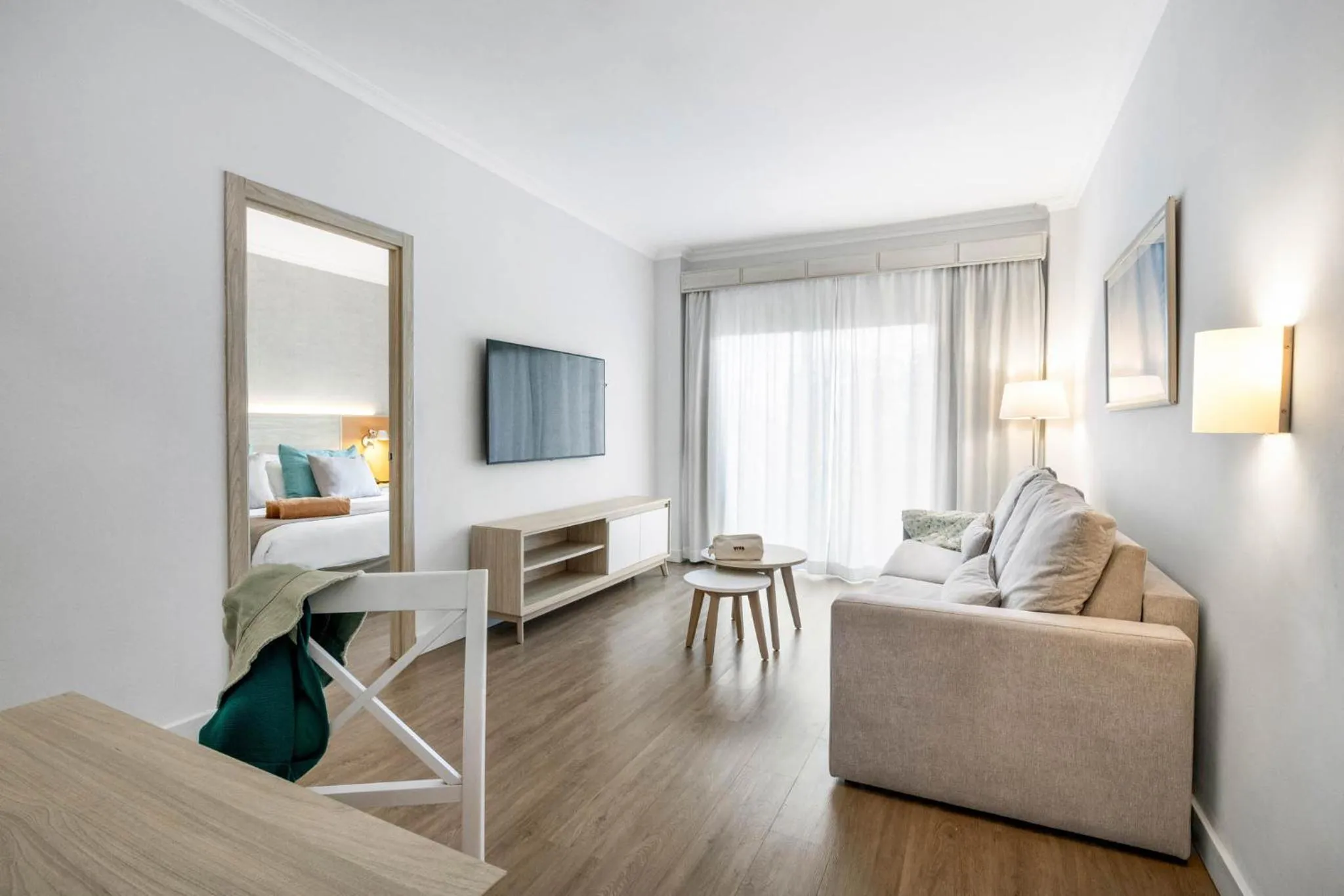 Living room in VIVA Blue & Spa