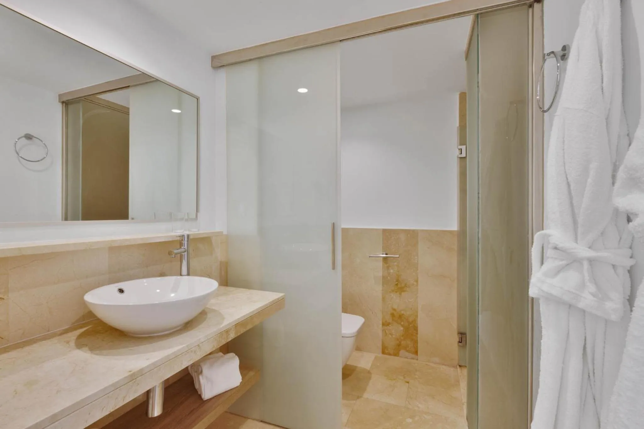 Shower in VIVA Blue & Spa