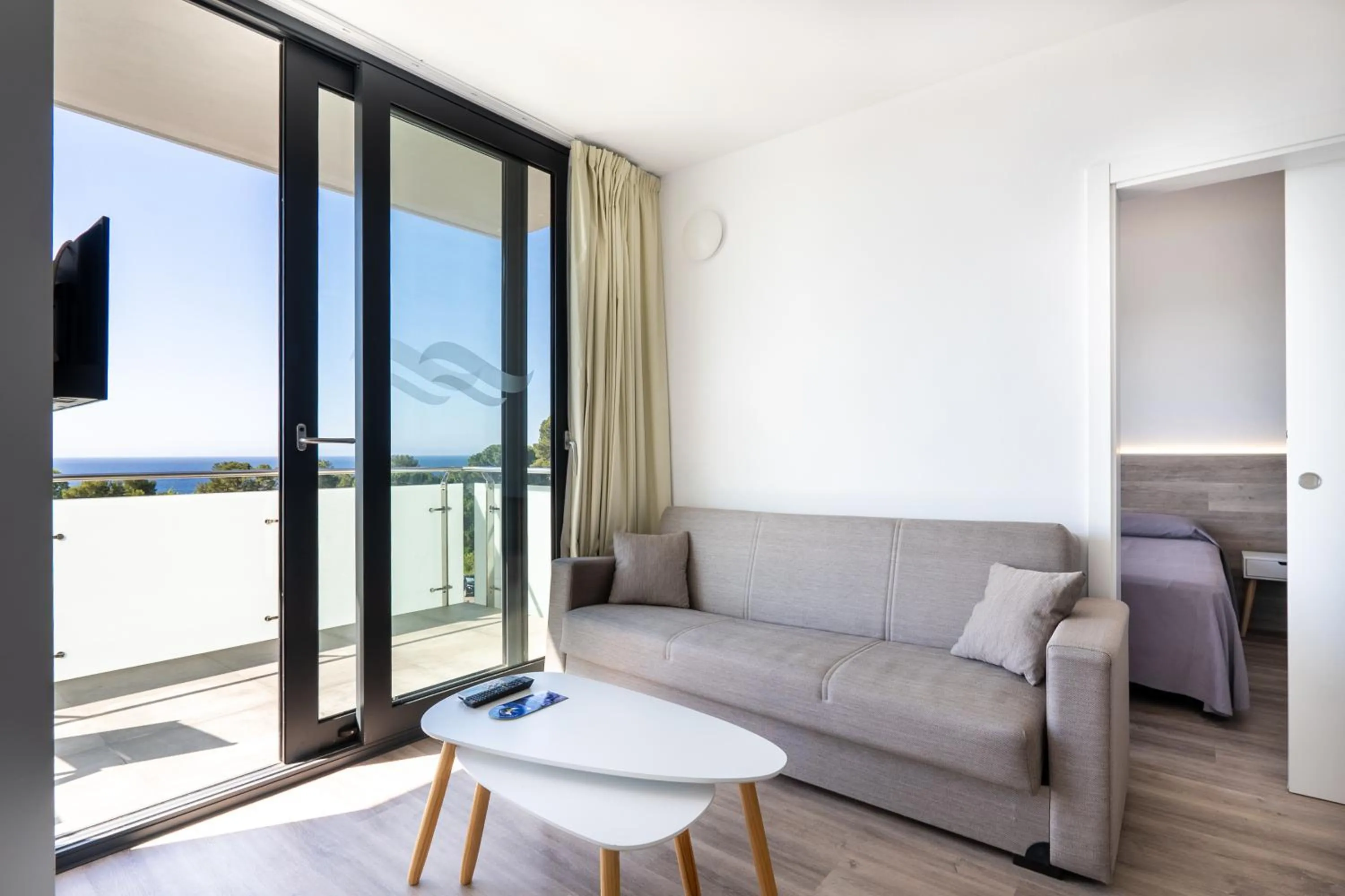 Living room in Aparthotel Comtat Sant Jordi