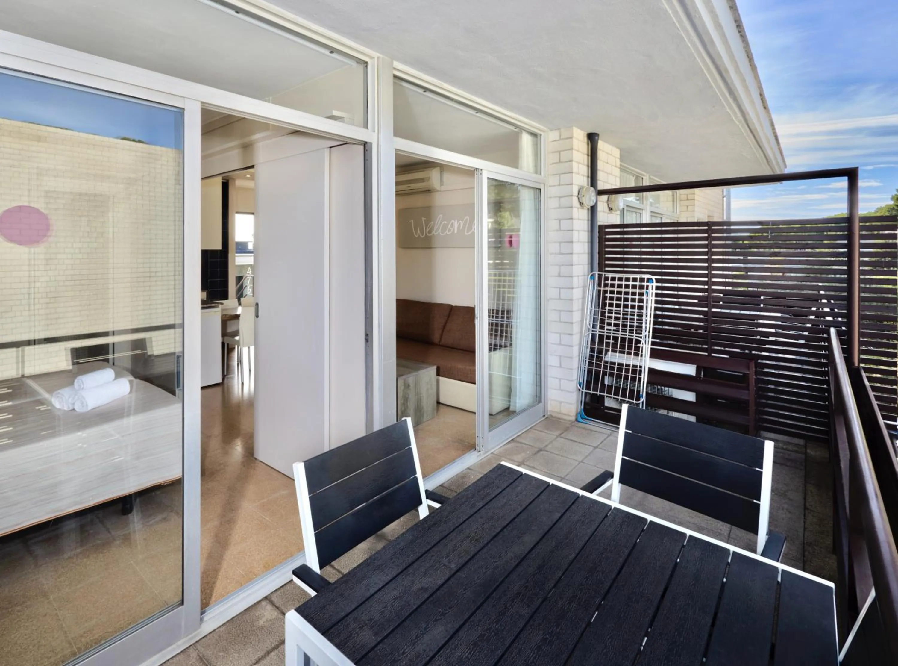 Balcony/Terrace in Aparthotel Comtat Sant Jordi