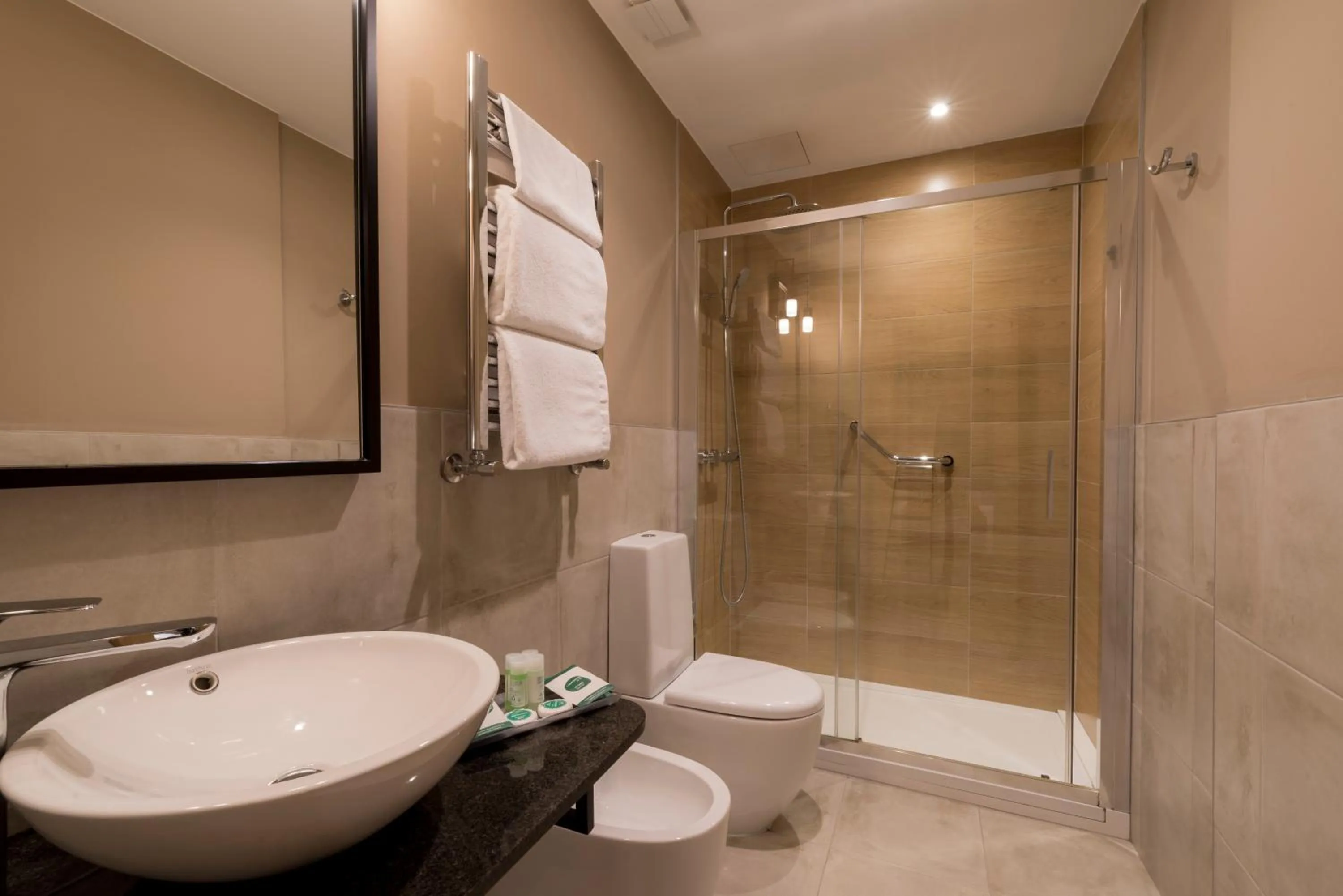 Shower in Hotel Avenida