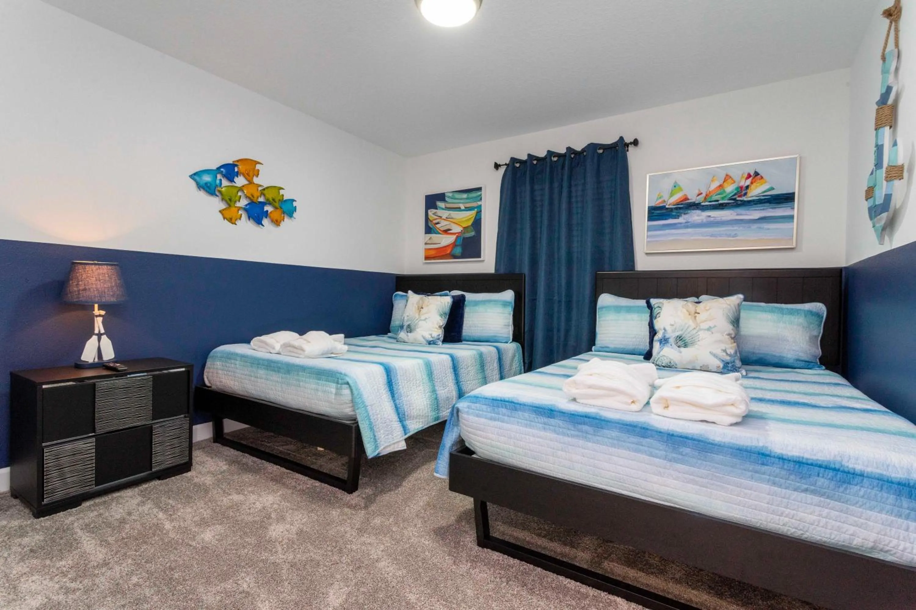 Bed in Stunning 4 Bd w/ Pool Close to Disney @ Champions Gate 1158