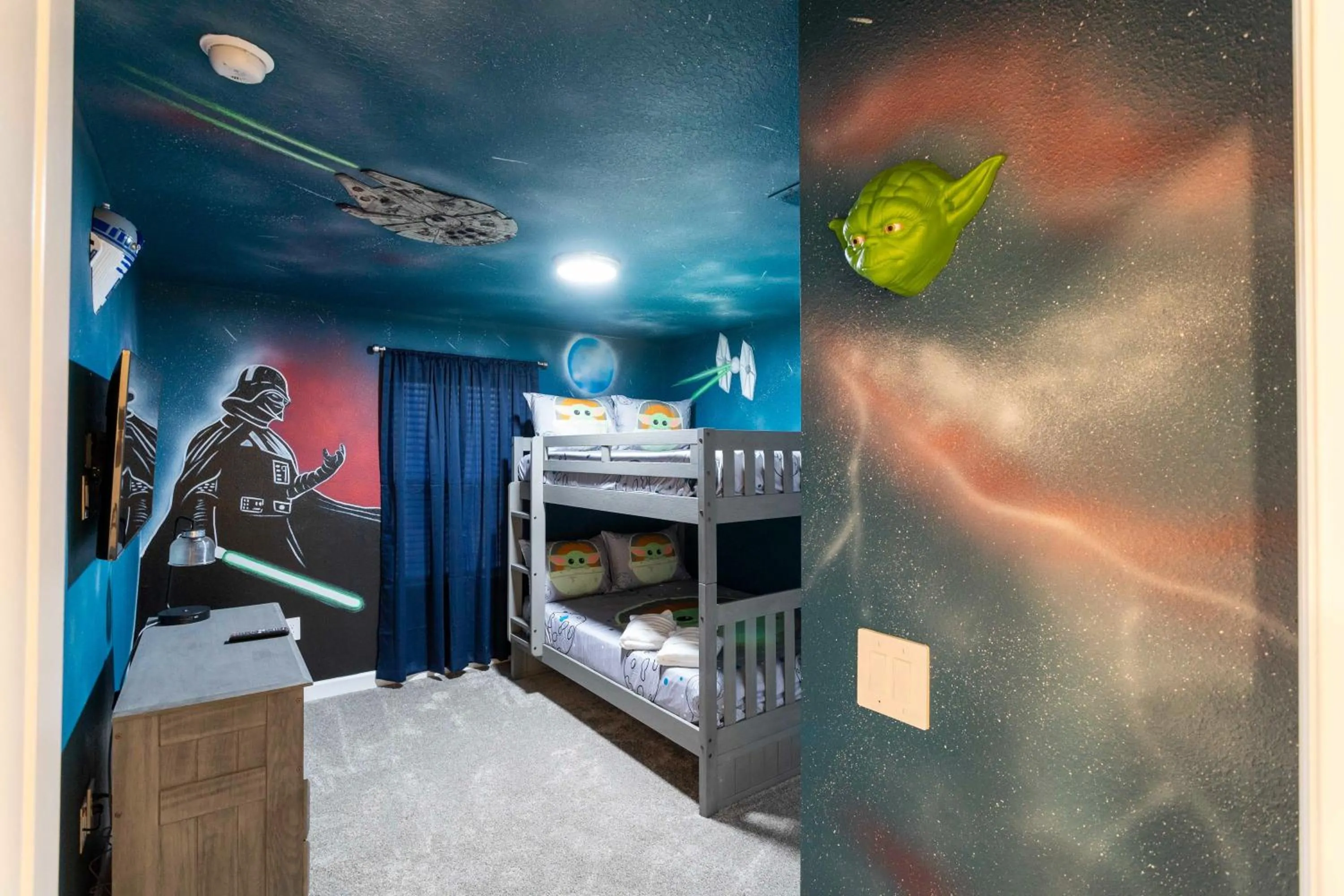 Bed in Stunning 4 Bd w/ Pool Close to Disney @ Champions Gate 1158