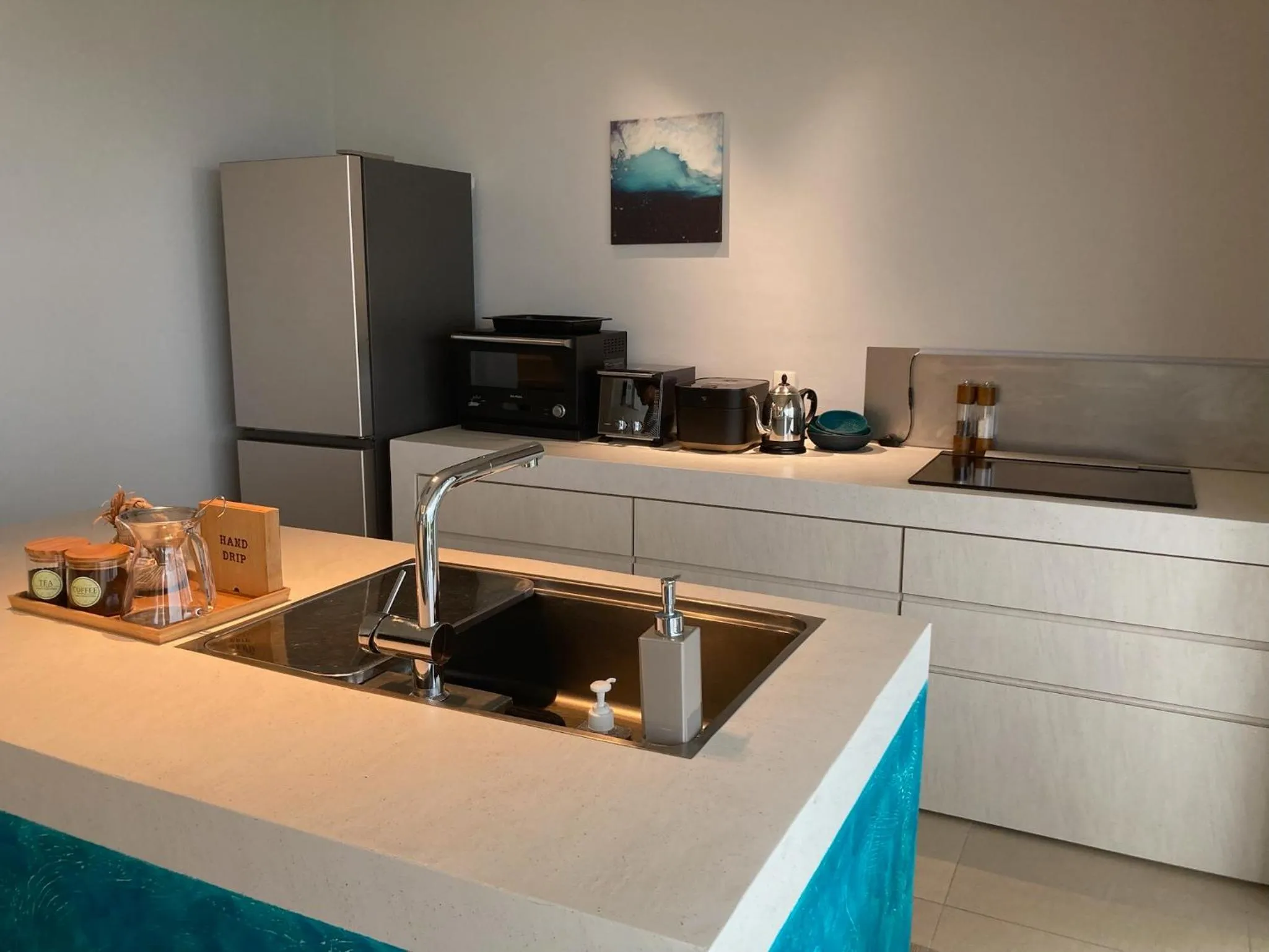kitchen in KOURI VILLA Indigo
