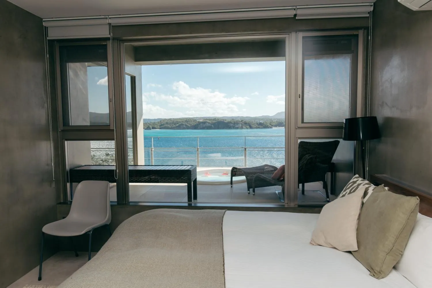 Bedroom, Bed in KOURI VILLA Indigo