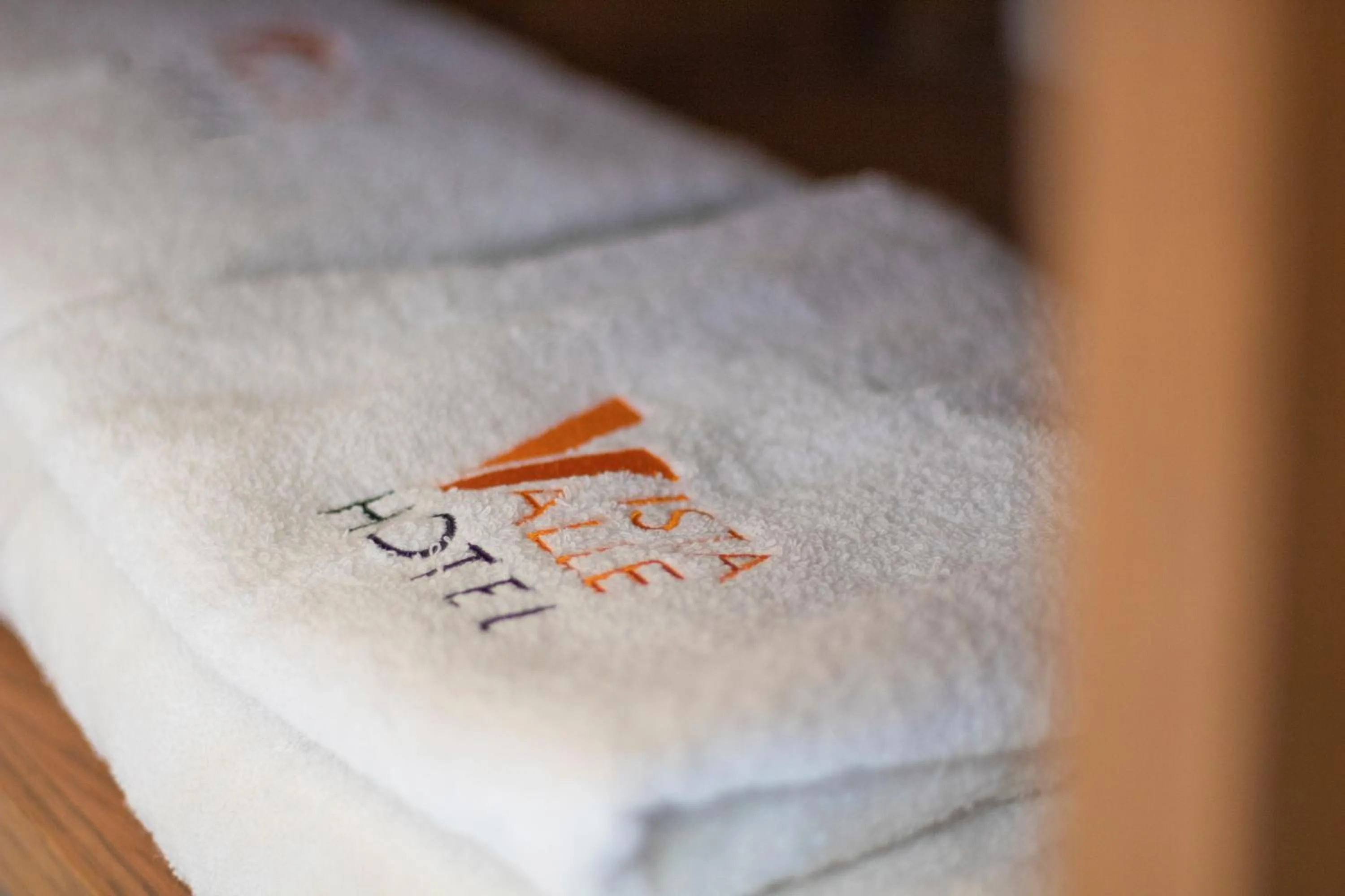 towels in hotel vista valle