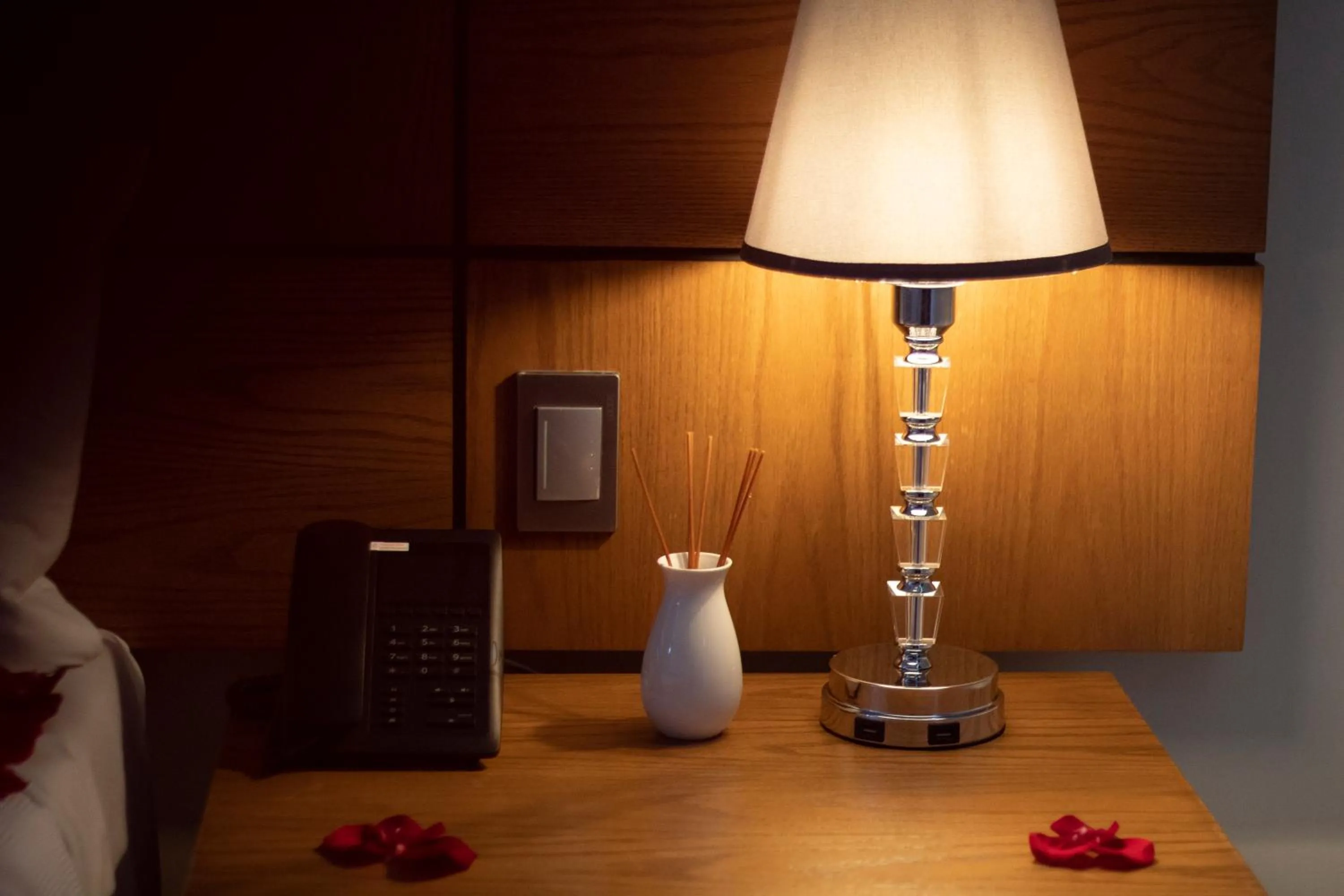 Bedroom in hotel vista valle