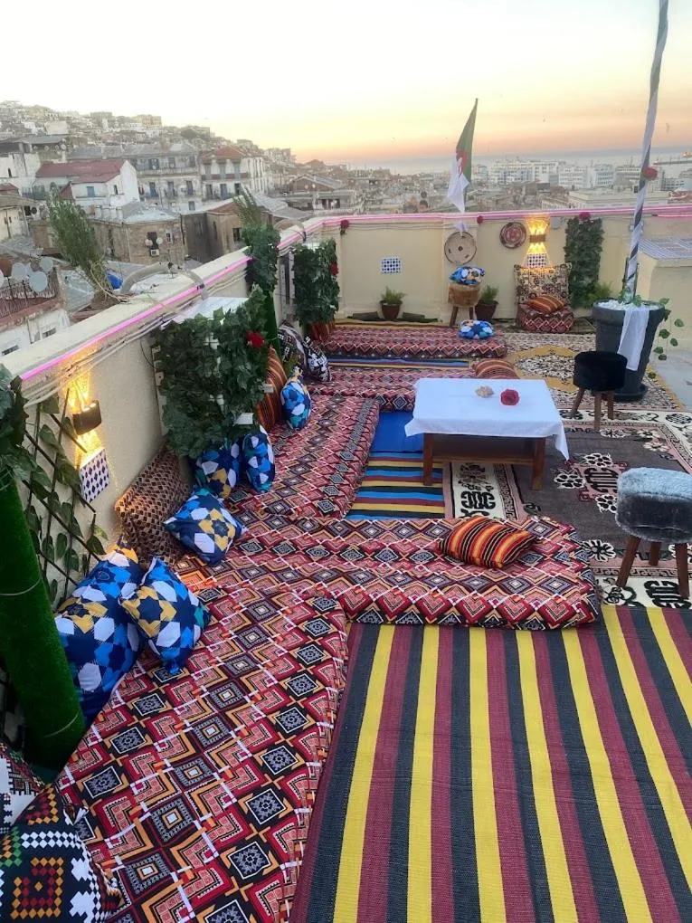 Patio in AFRIC HOTEL- Casbah