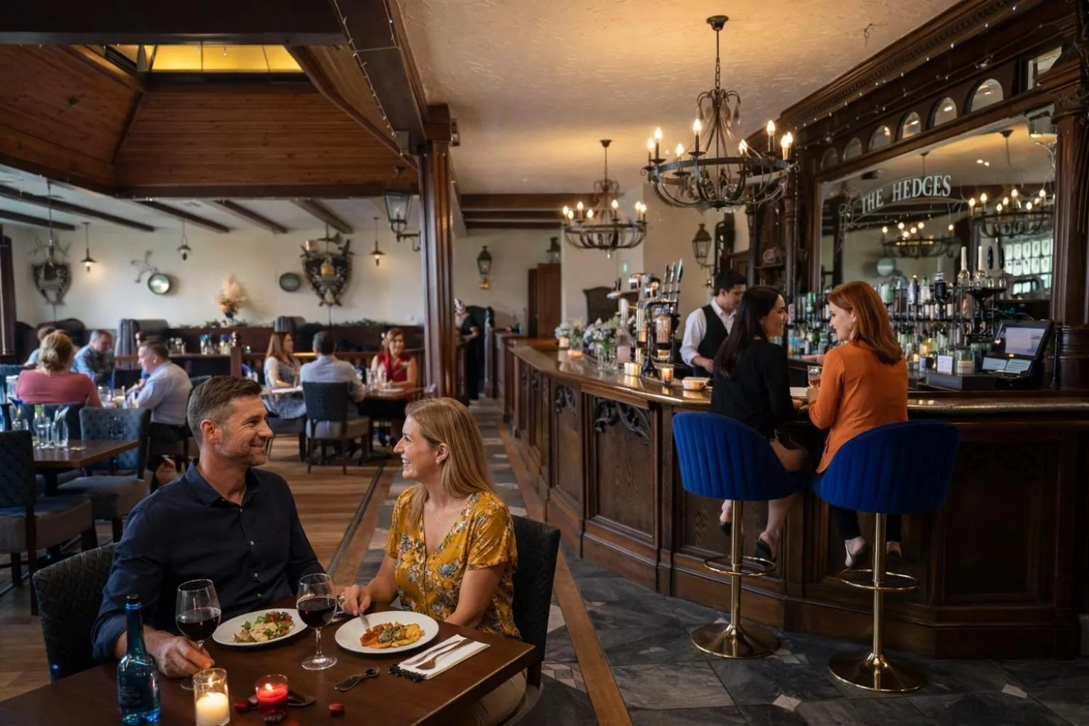 Restaurant/places to eat in The Hedges Hotel