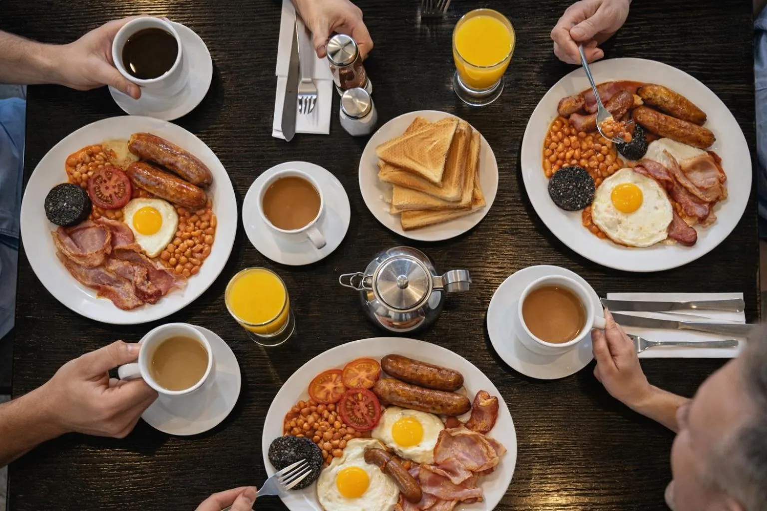 Food and drinks in The Hedges Hotel