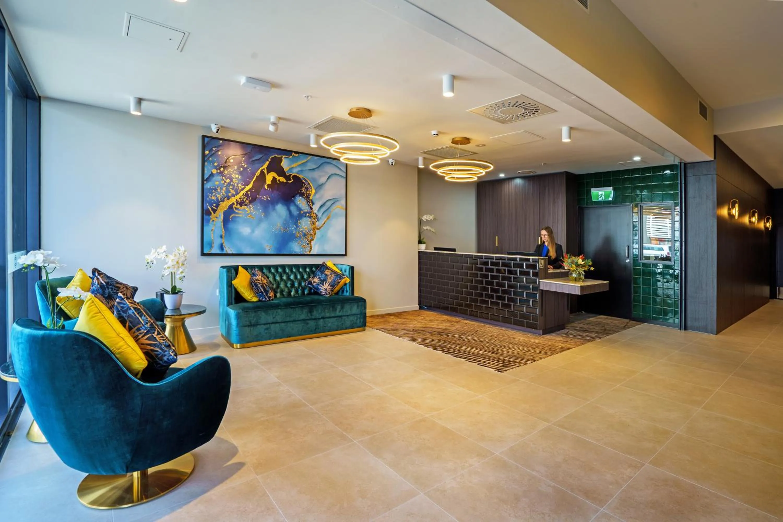 Lobby or reception in The Sebel Wellington Thorndon