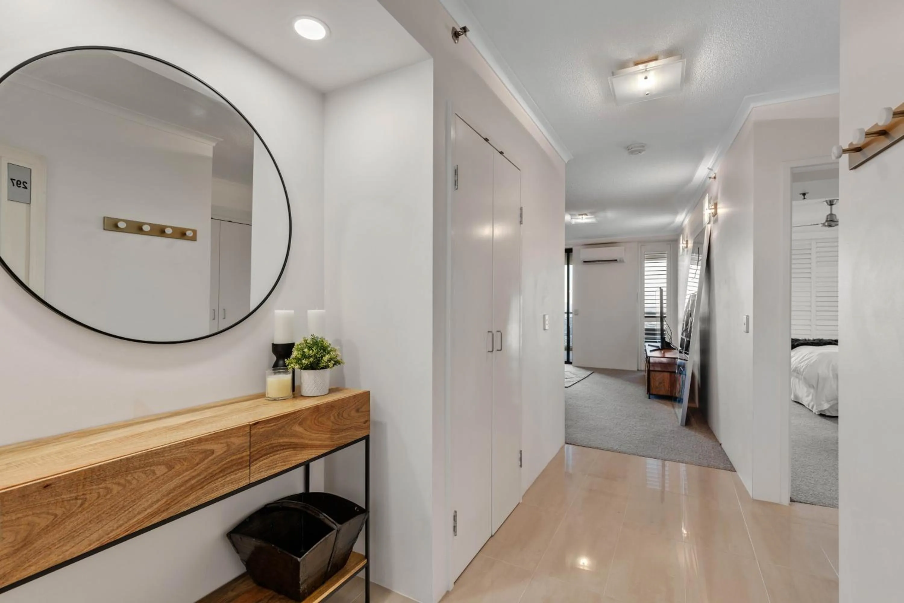 Facade/entrance in AAB Apartments